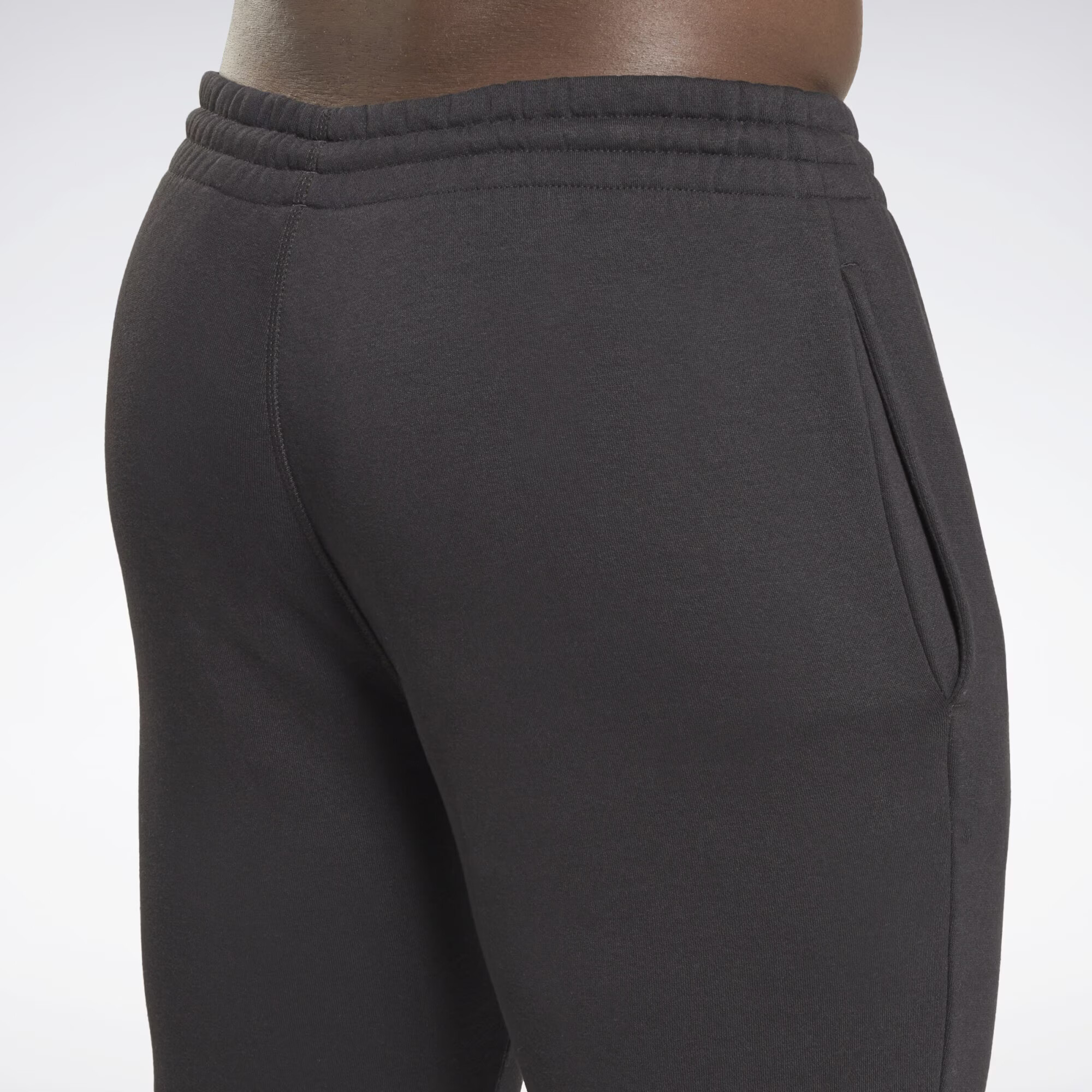 Reebok Sport Pantaloni sport negru / alb - Pled.ro