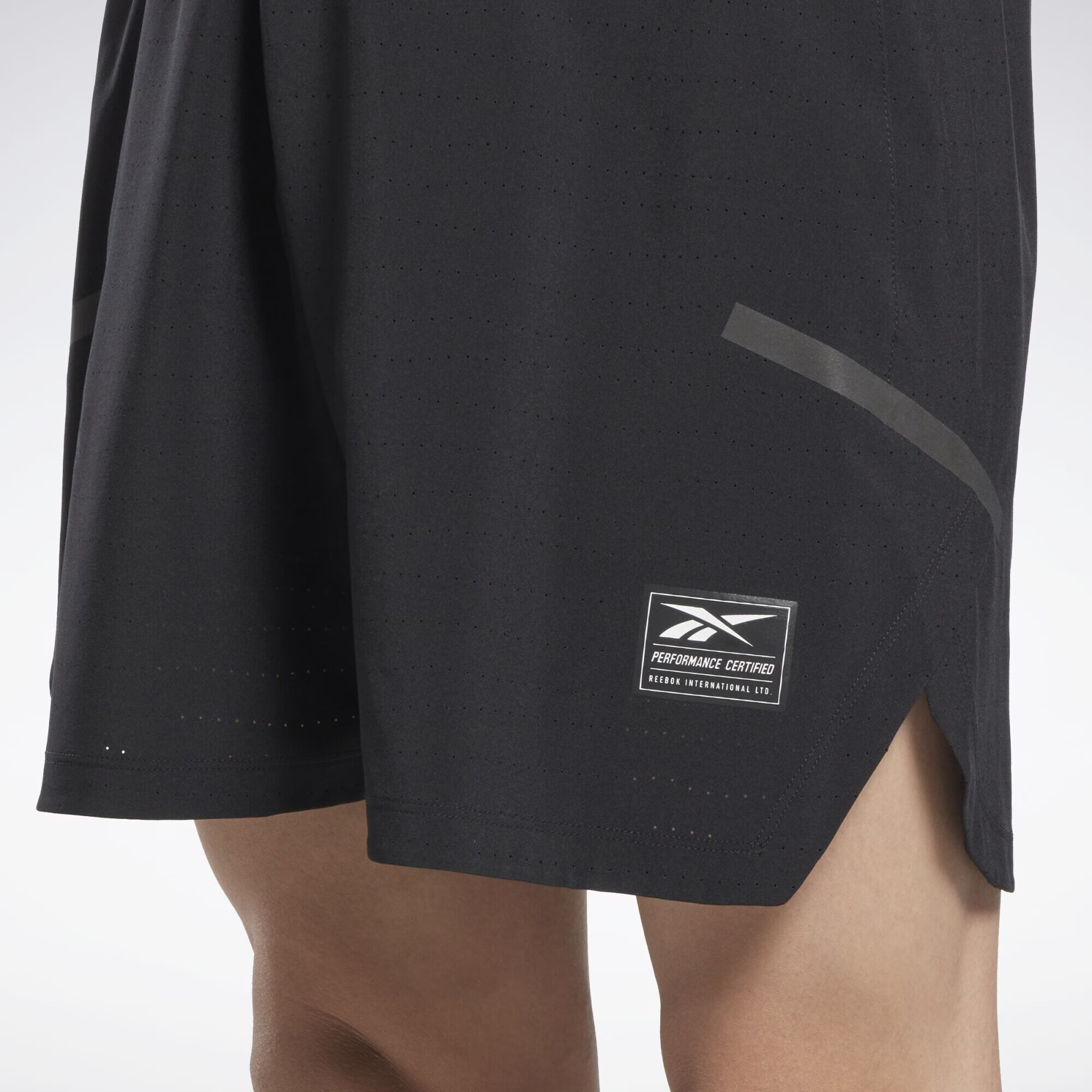 Reebok Sport Pantaloni sport negru / alb - Pled.ro