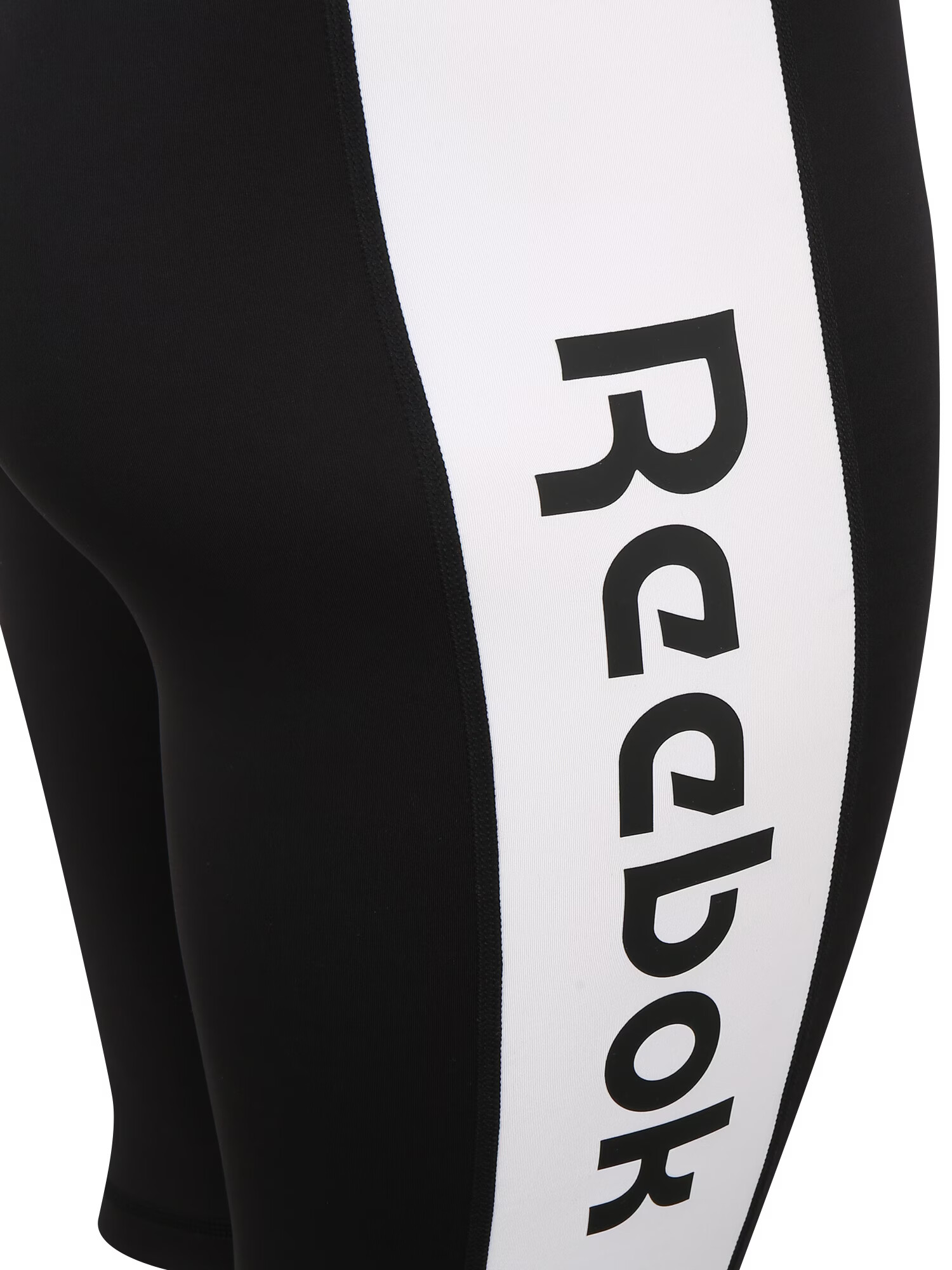 Reebok Sport Pantaloni sport negru / alb - Pled.ro