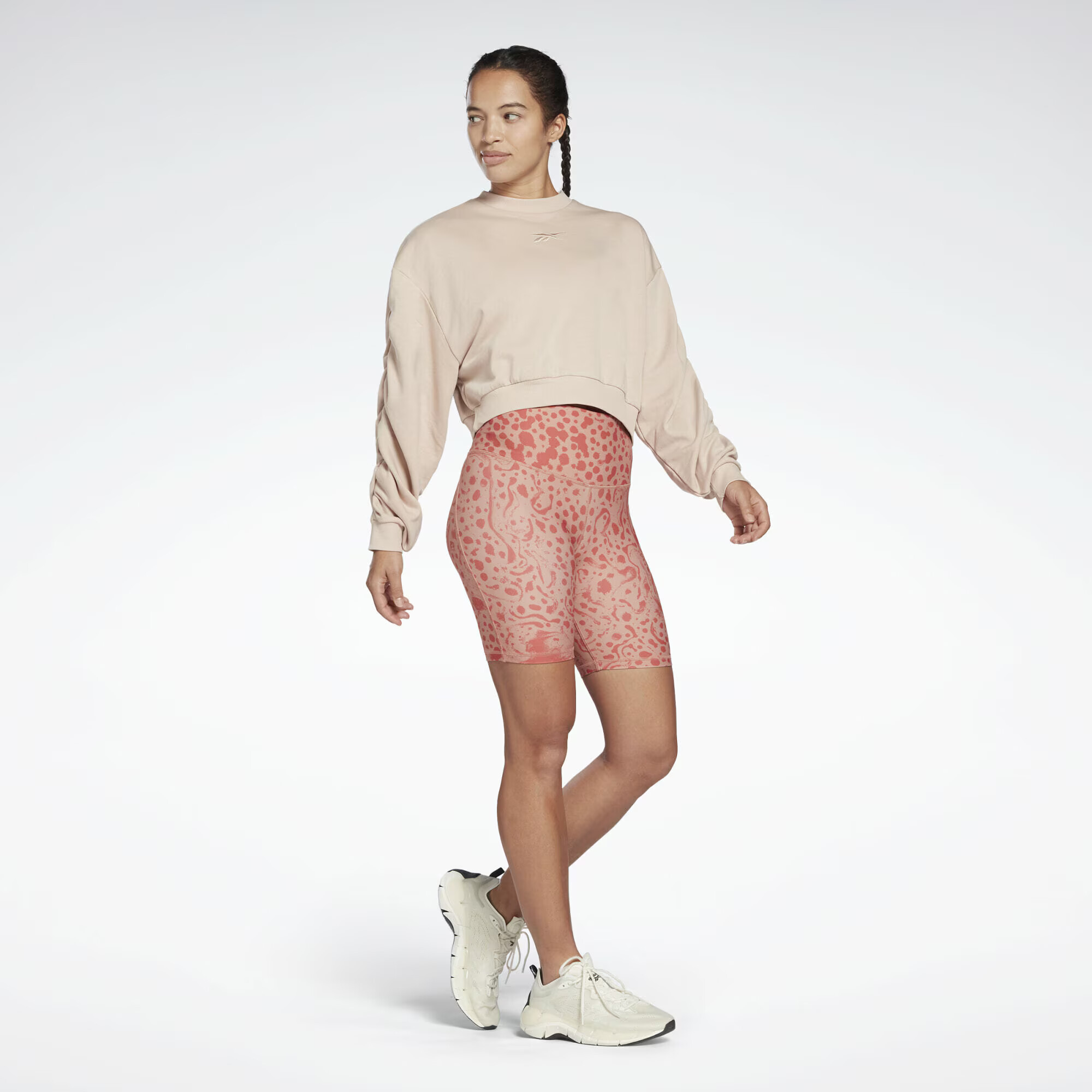 Reebok Sport Pantaloni sport portocaliu / roșu - Pled.ro