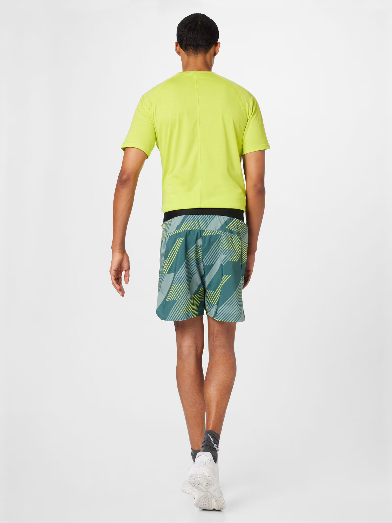 Reebok Sport Pantaloni sport 'SPEED 3.0' galben / verde jad / verde pastel / negru - Pled.ro