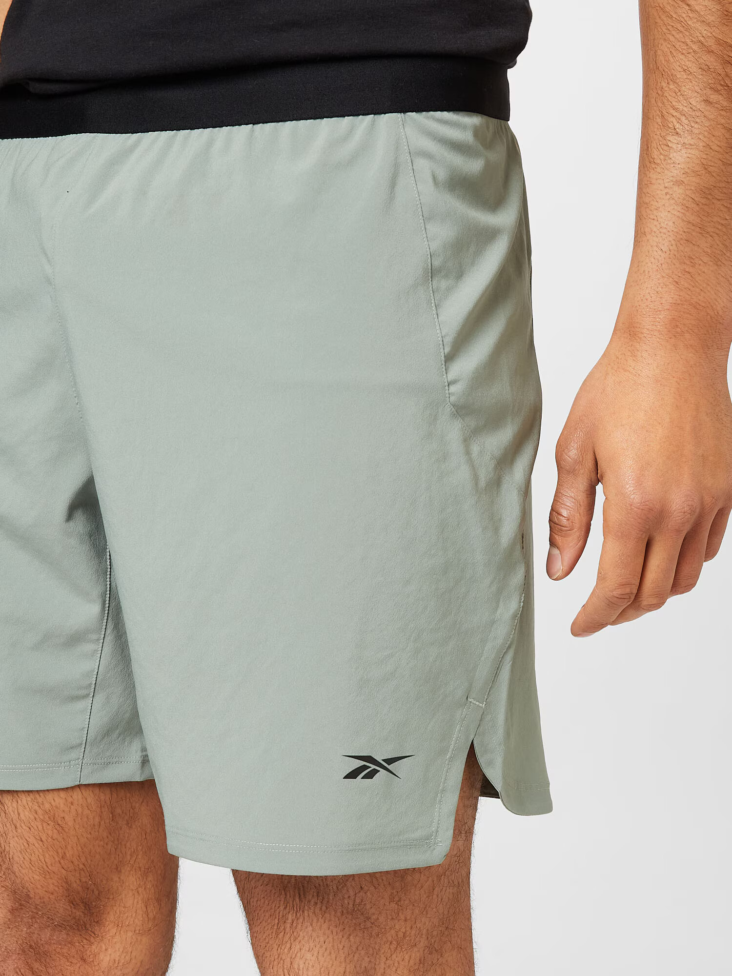 Reebok Sport Pantaloni sport 'SPEED 3.0' verde pastel / negru - Pled.ro