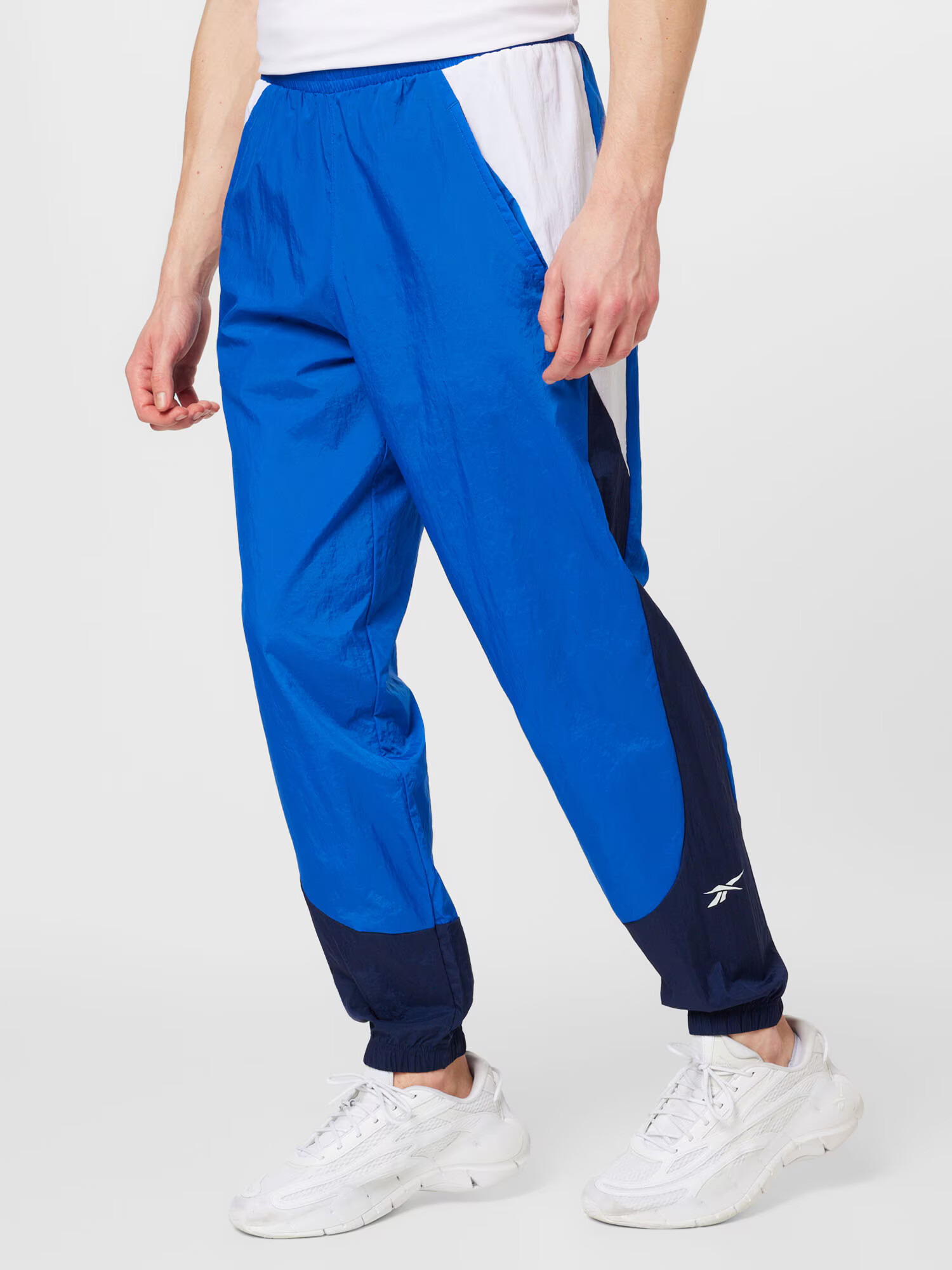 Reebok Sport Pantaloni sport turcoaz / albastru închis / alb - Pled.ro