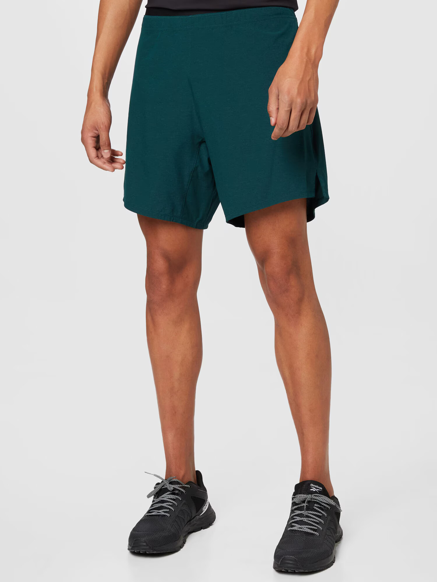 Reebok Sport Pantaloni sport verde închis / negru / argintiu - Pled.ro