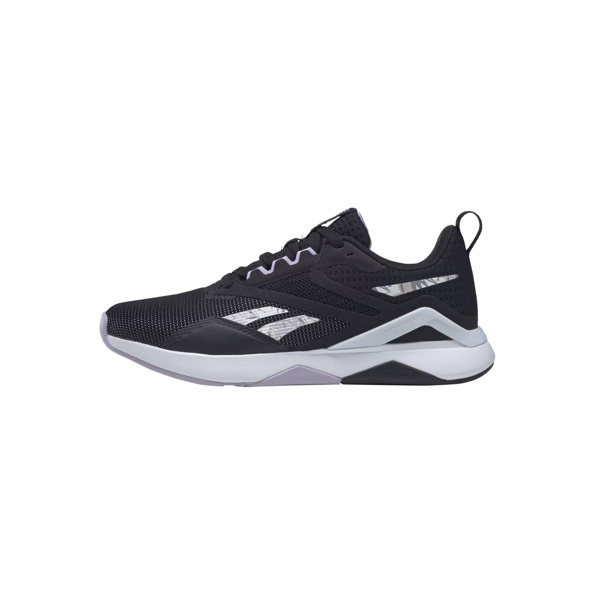 Reebok Pantofi sport 'NANOFLEX TR 2.0' gri / negru / alb - Pled.ro