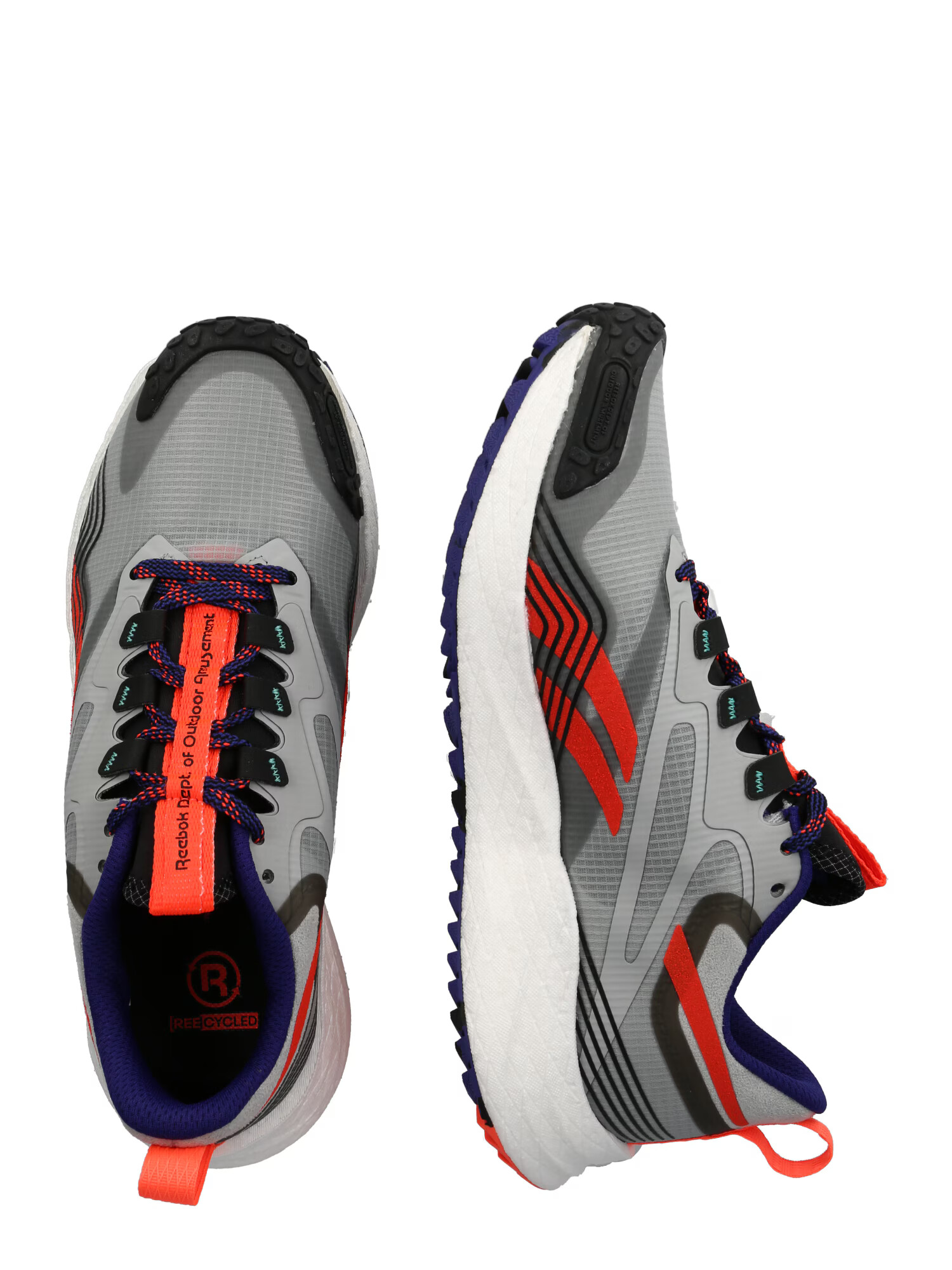 Reebok Sport Sneaker de alergat 'Floatride Energy 4 Adventure' gri / lila / portocaliu / negru / alb - Pled.ro