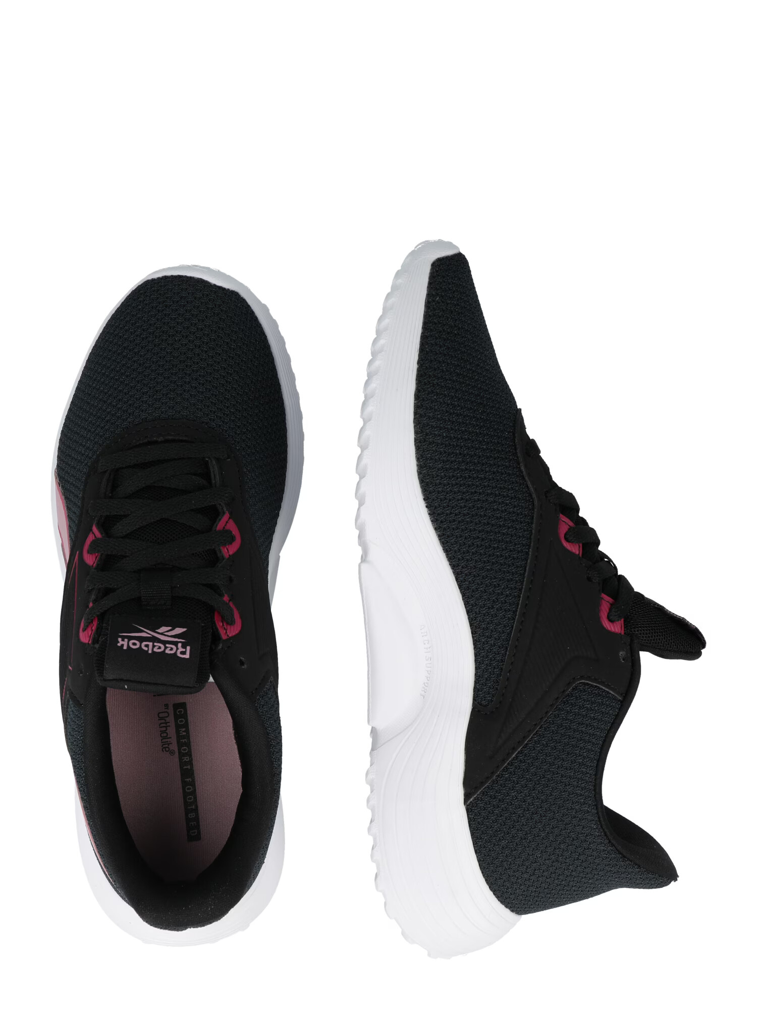 Reebok Sport Sneaker de alergat roz / roz / negru - Pled.ro