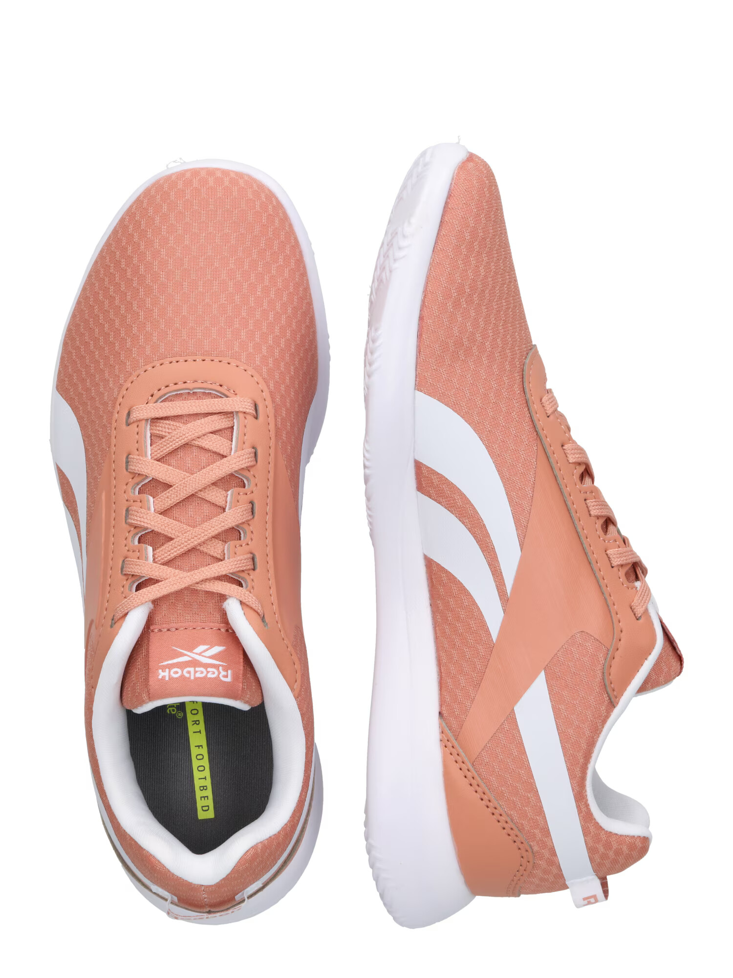 Reebok Sport Sneaker de alergat 'Stridium 2.0' portocaliu caisă / alb - Pled.ro