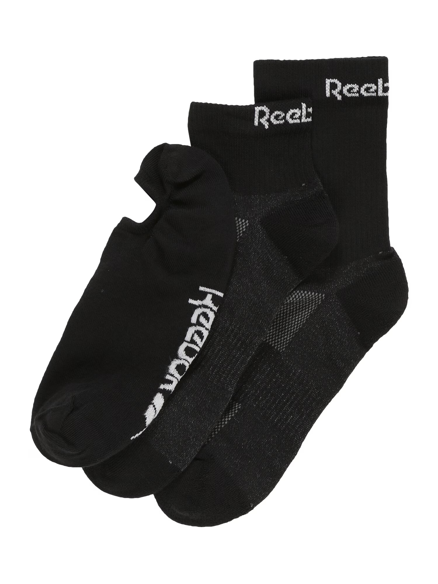 Reebok Sport Șosete sport negru / alb - Pled.ro