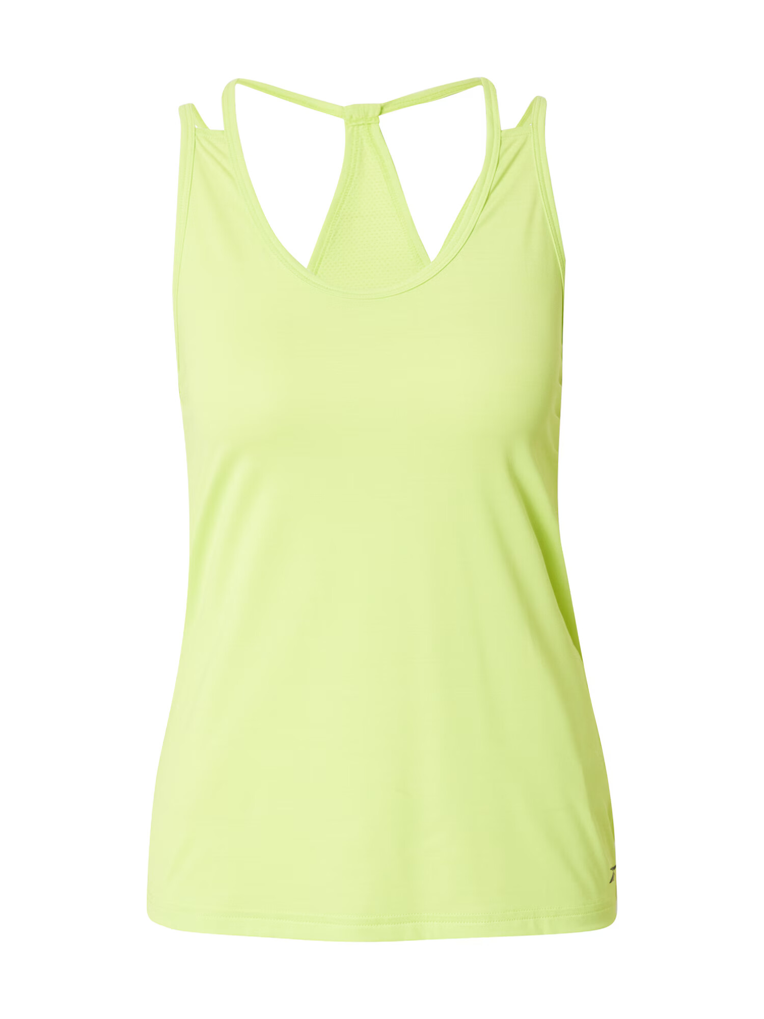 Reebok Sport Sport top 'Athletic' galben citron / negru - Pled.ro