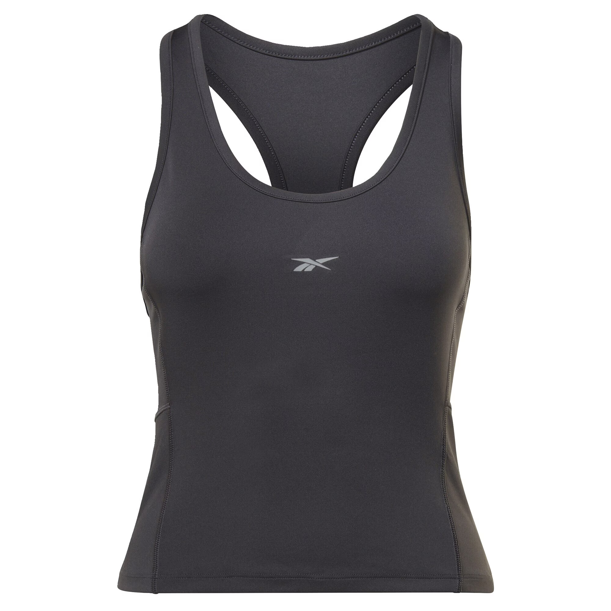 Reebok Sport Sport top gri deschis / negru - Pled.ro