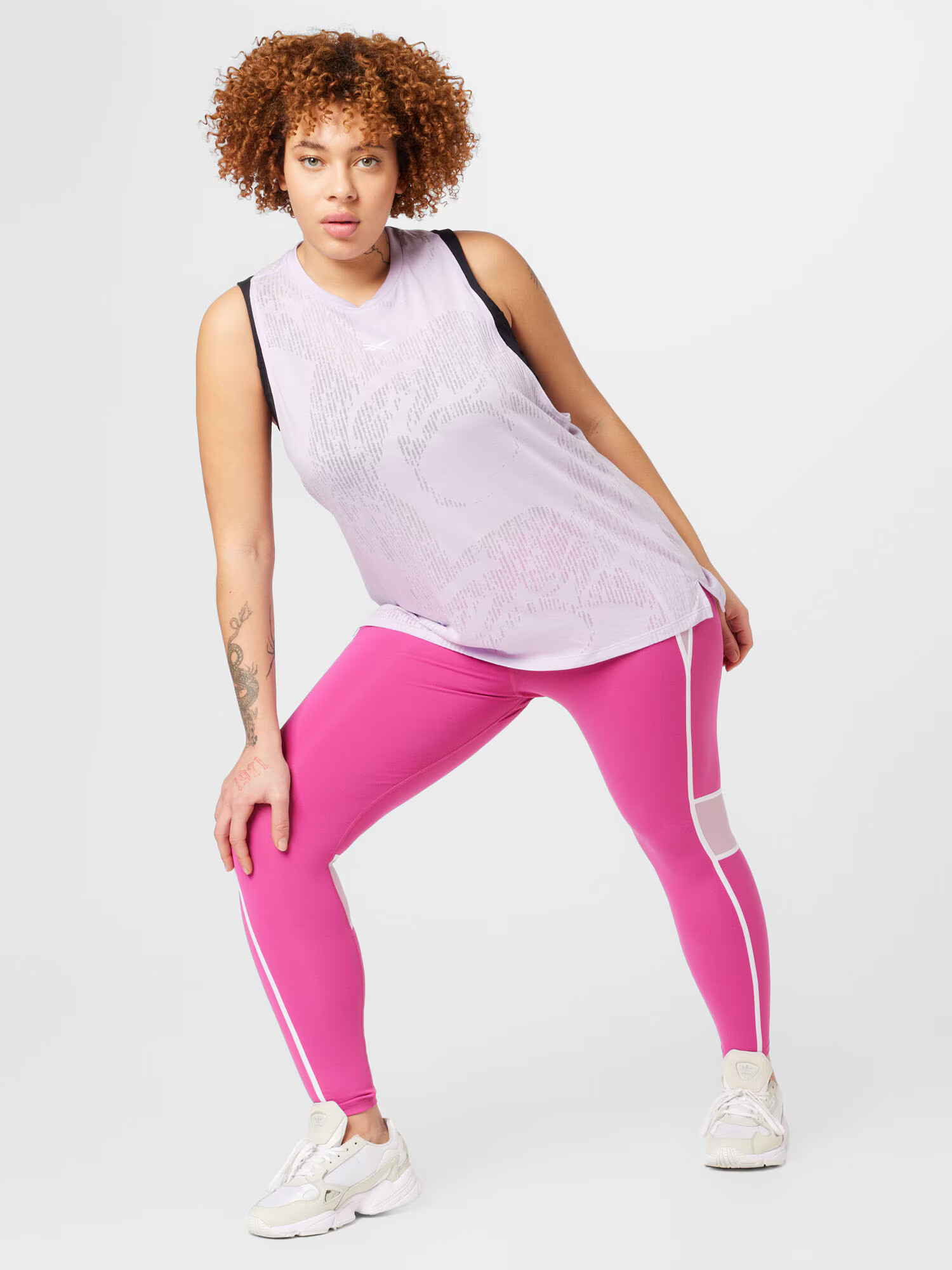 Reebok Sport Sport top lila - Pled.ro