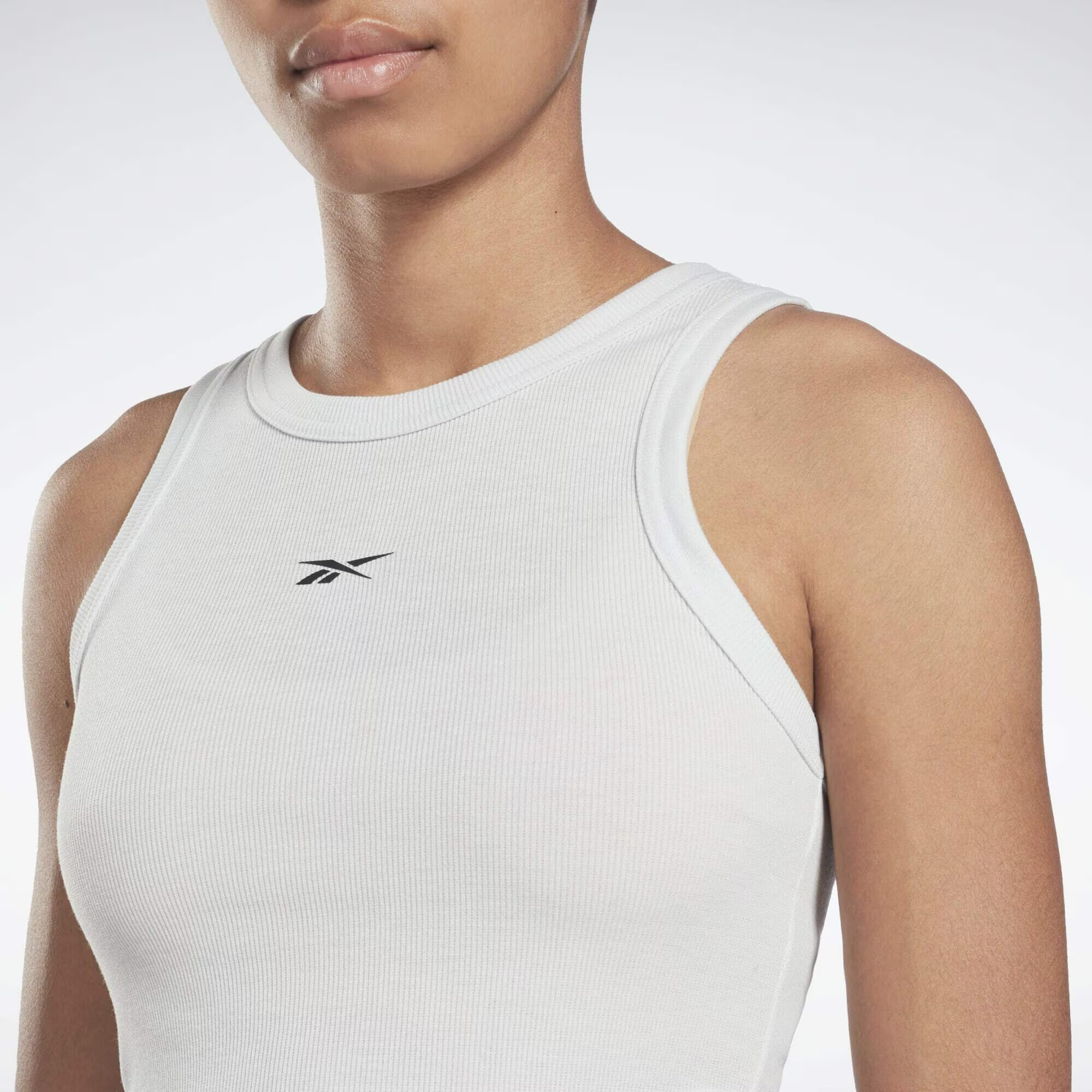 Reebok Sport Sport top negru / alb murdar - Pled.ro