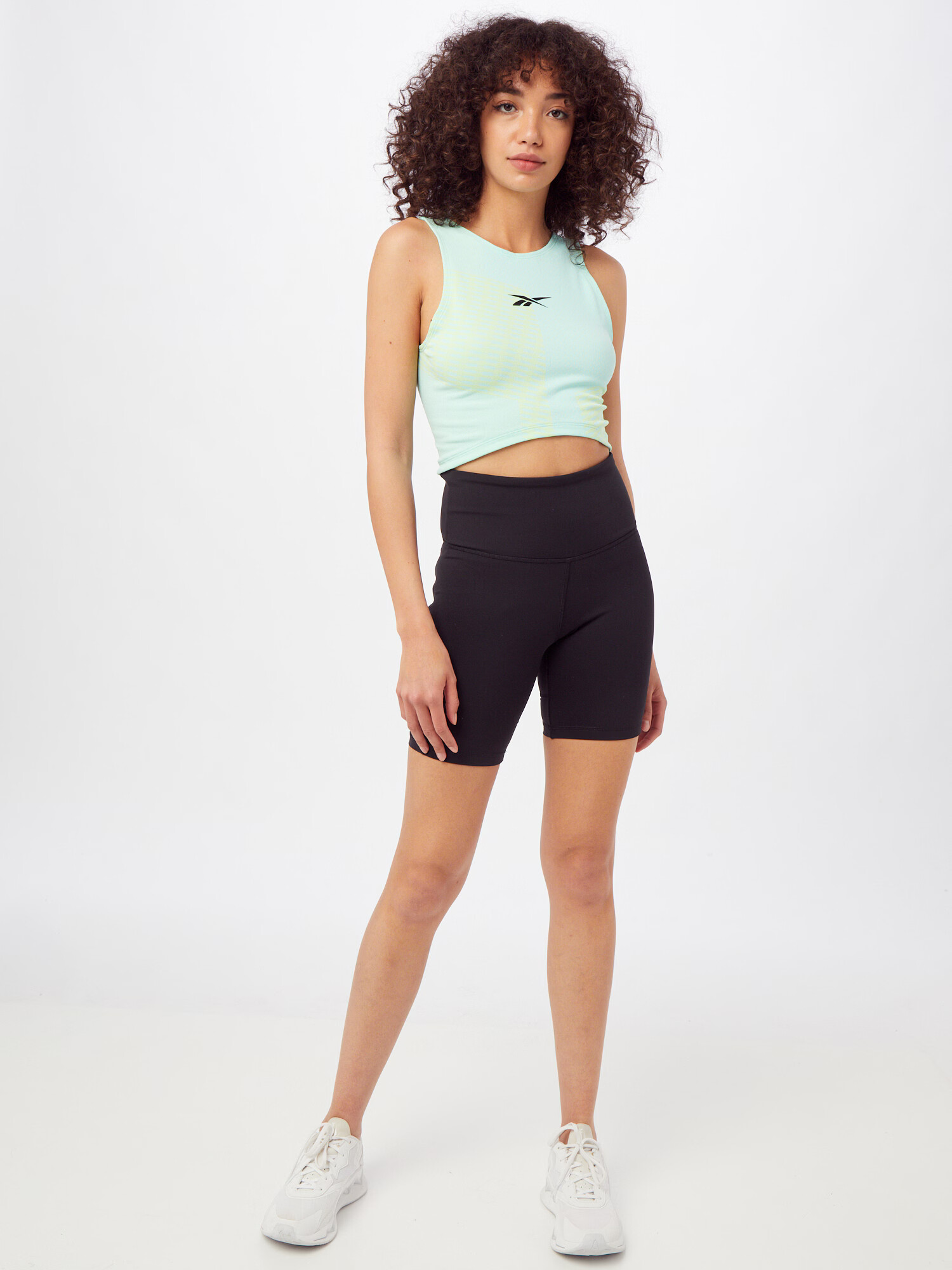 Reebok Sport Sport top opal / galben închis / negru - Pled.ro