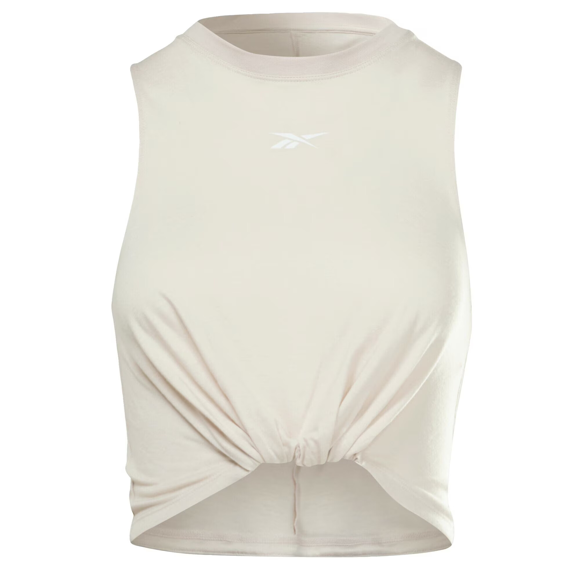 Reebok Sport Sport top 'Studio Gathered Solid' bej - Pled.ro