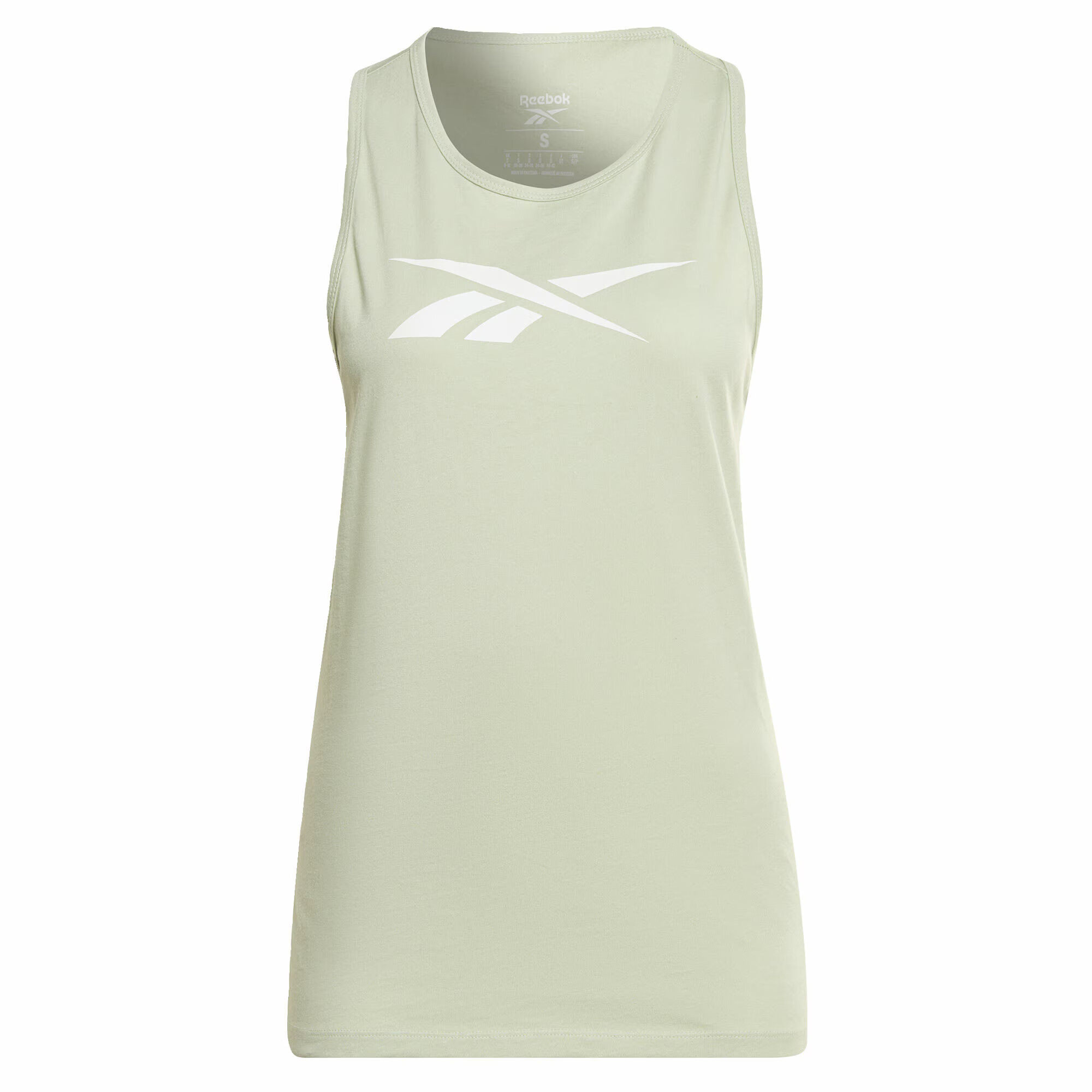 Reebok Sport Sport top ' Training Essentials ' verde / alb - Pled.ro