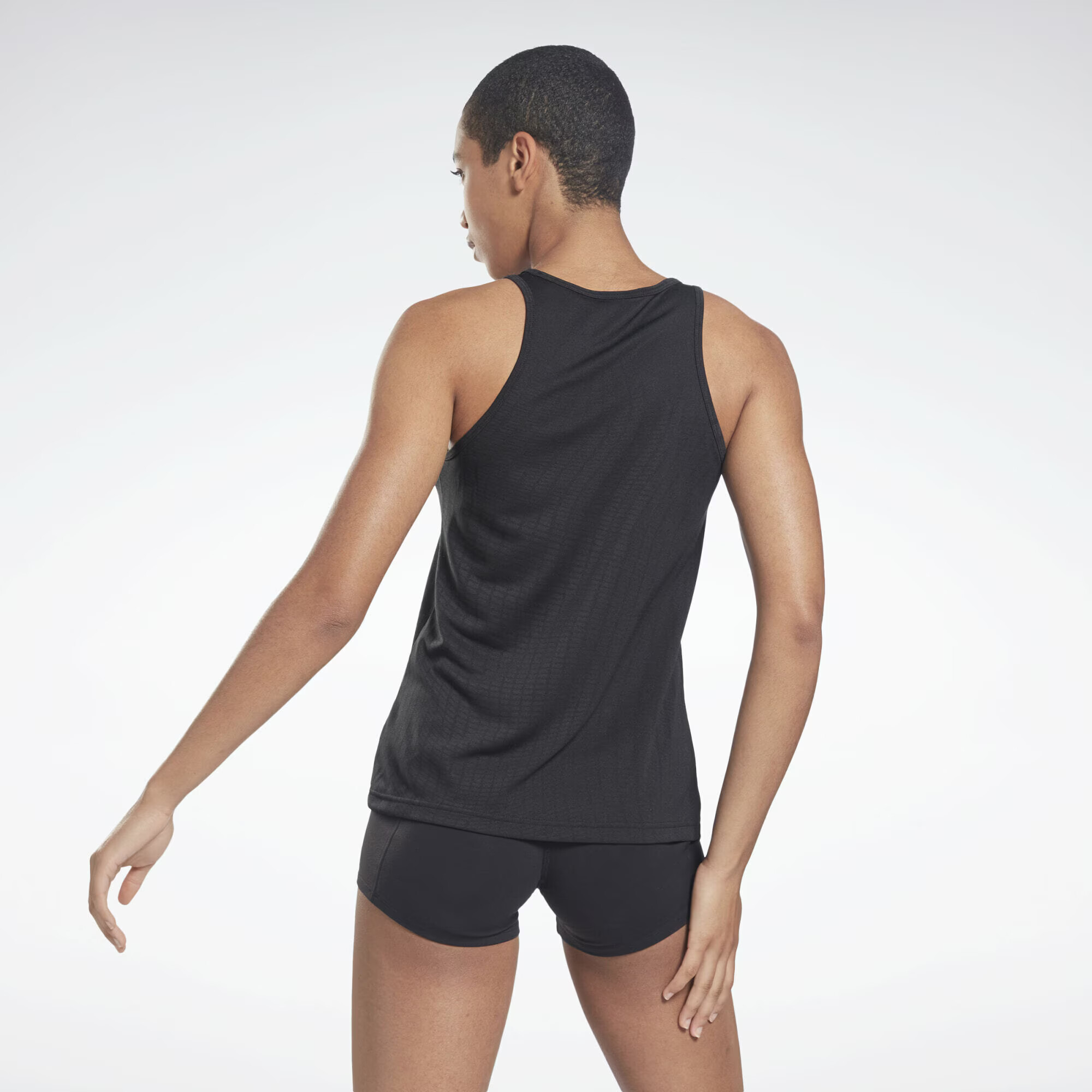 Reebok Sport Sport top 'United By Fitness' negru / alb - Pled.ro