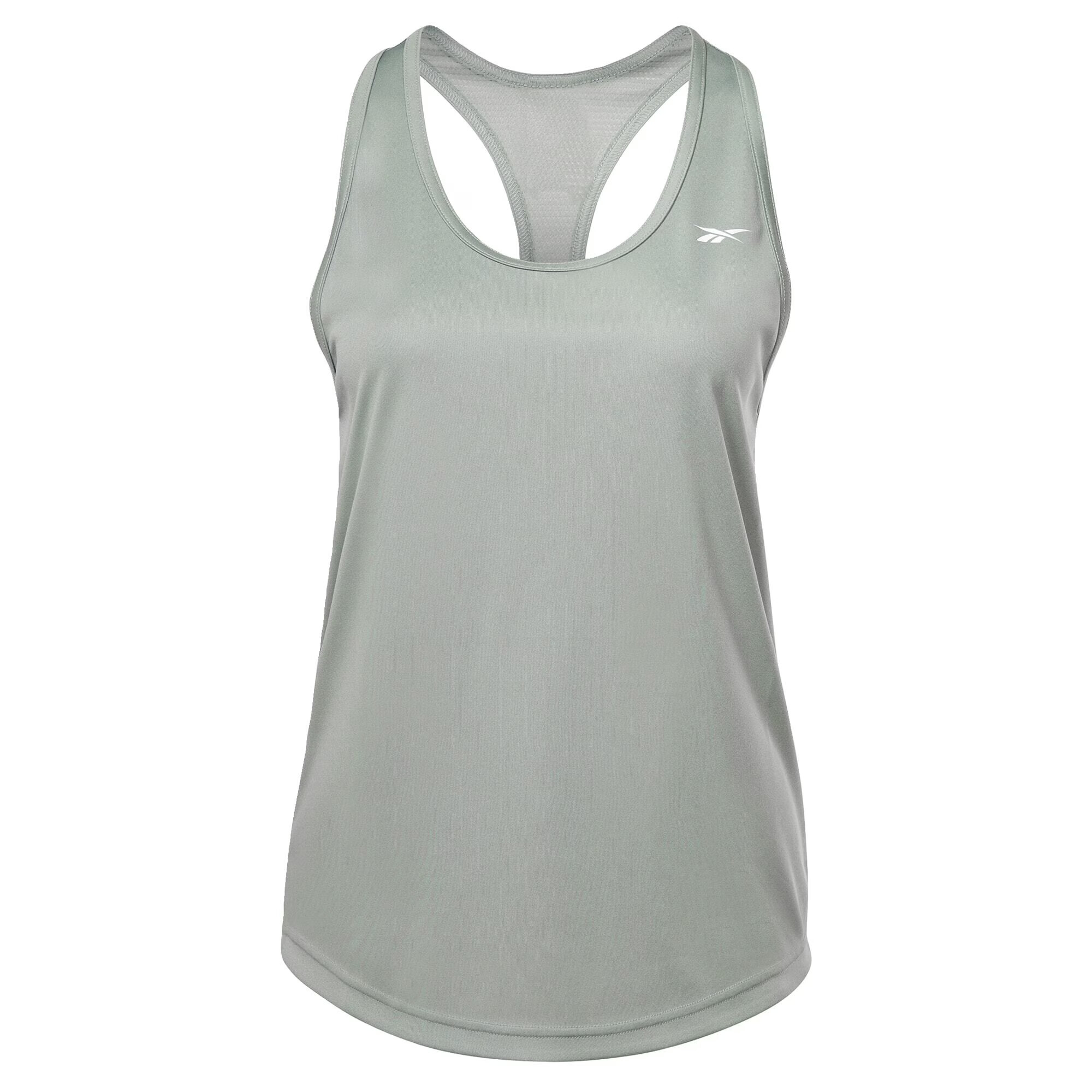 Reebok Sport Sport top verde / alb - Pled.ro