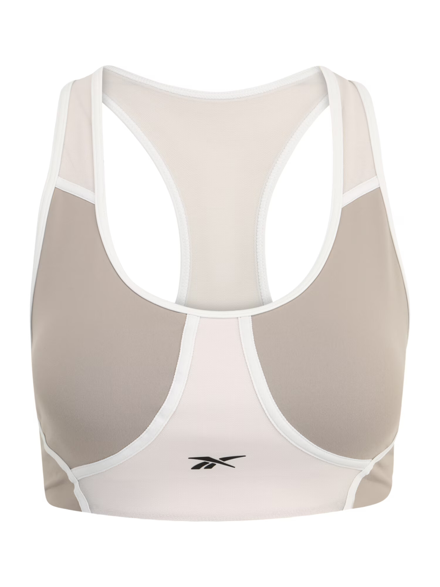 Reebok Sport Sutien sport bej / crem / negru / alb - Pled.ro