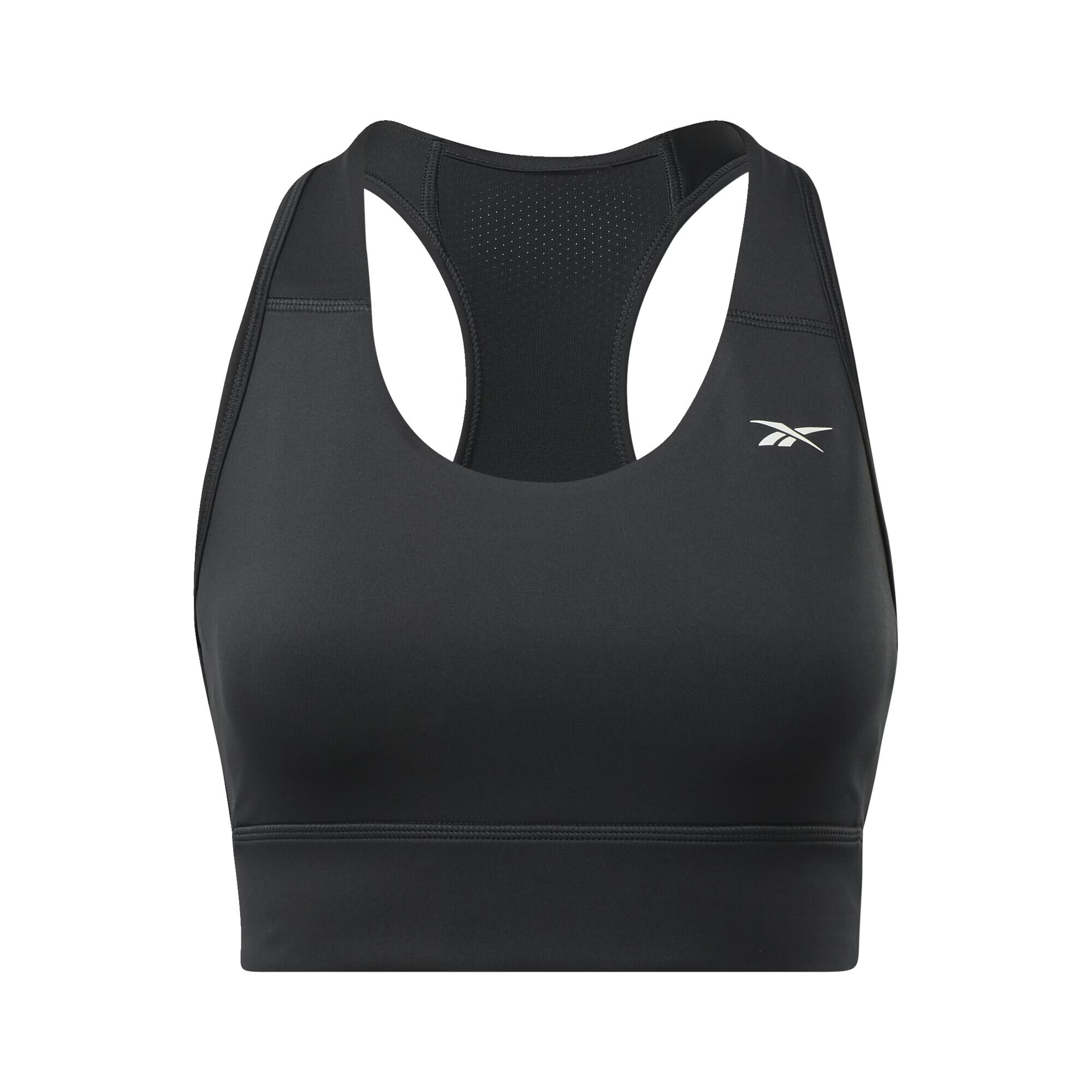 Reebok Sutien sport 'Essentials' negru / alb - Pled.ro