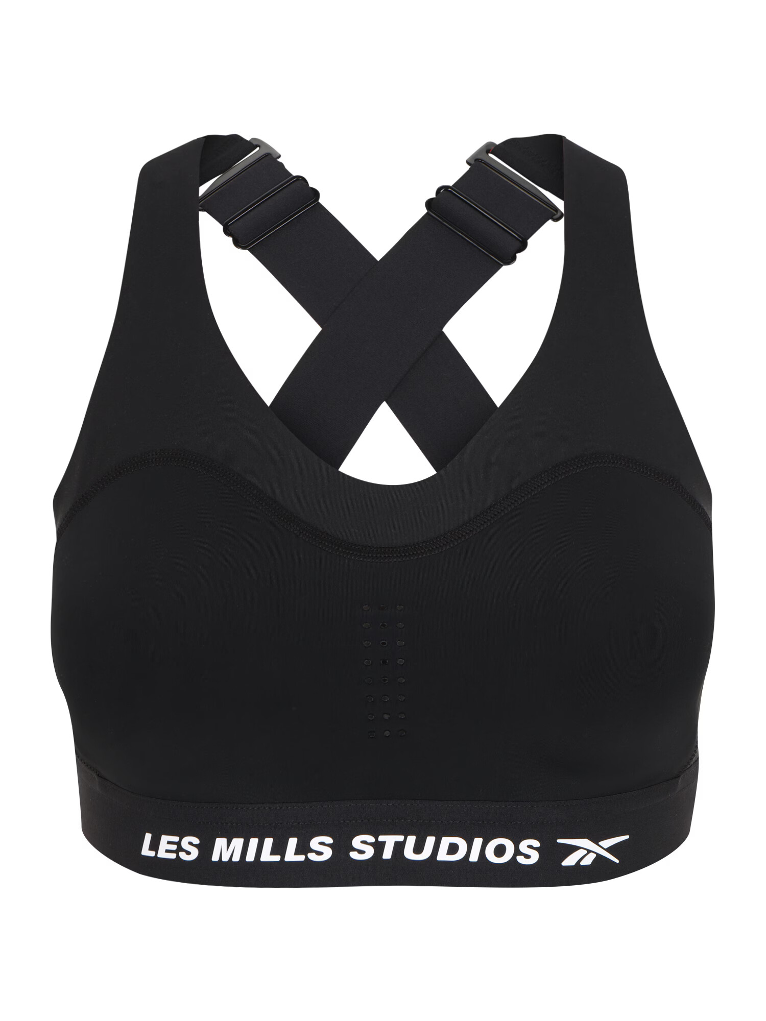 Reebok Sport Sutien sport negru / alb - Pled.ro