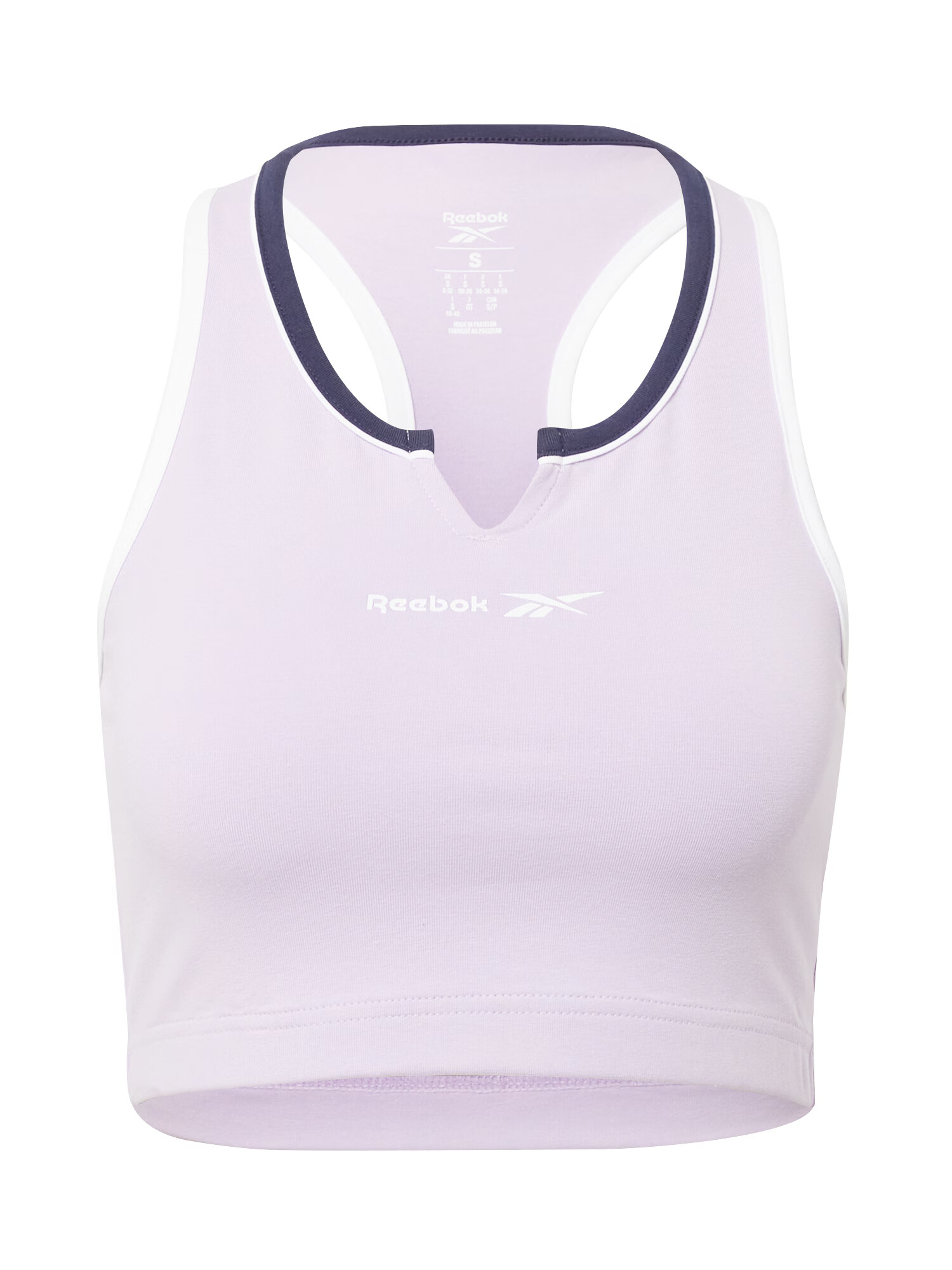 Reebok Sport Sutien sport 'Rie' albastru marin / mov pastel / alb - Pled.ro