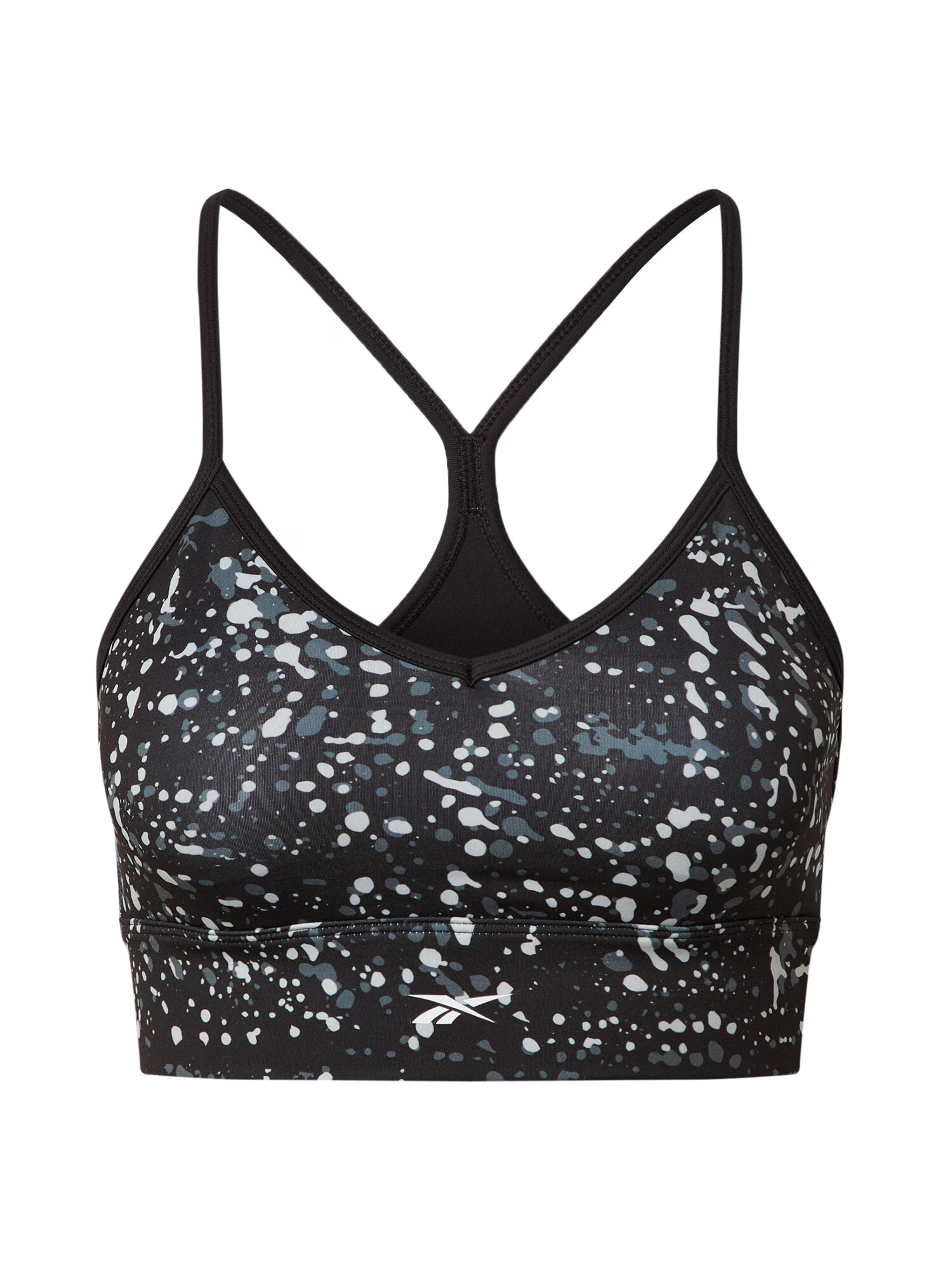 Reebok Sport Sutien sport 'Workout Ready' gri / negru / alb - Pled.ro