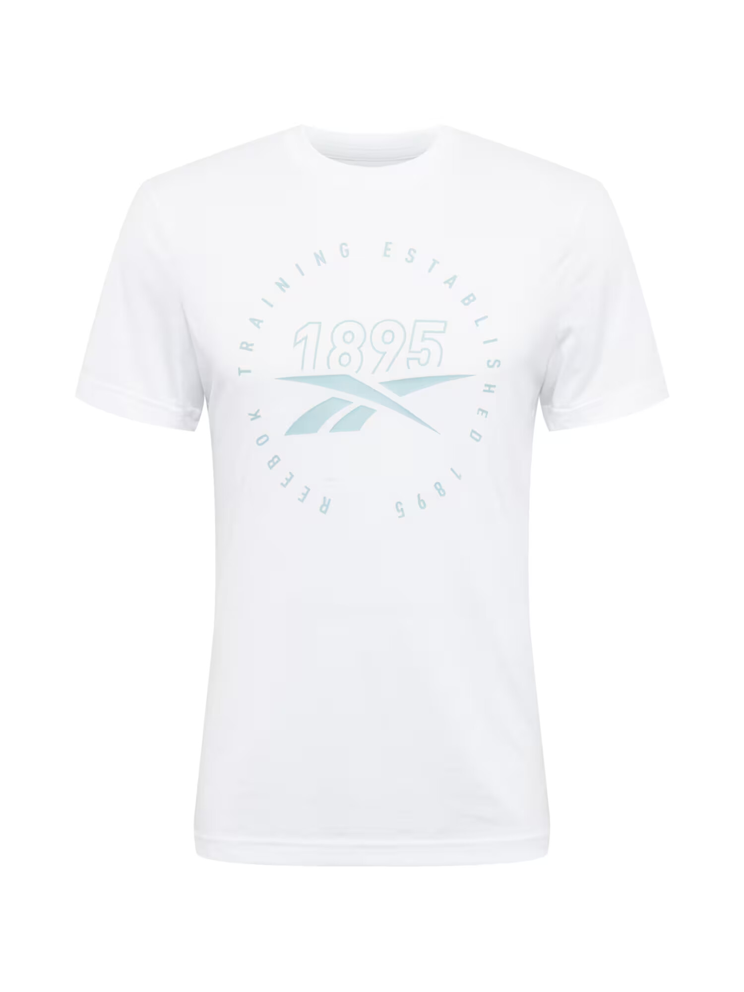 Reebok Sport Tricou funcțional albastru pastel / alb - Pled.ro