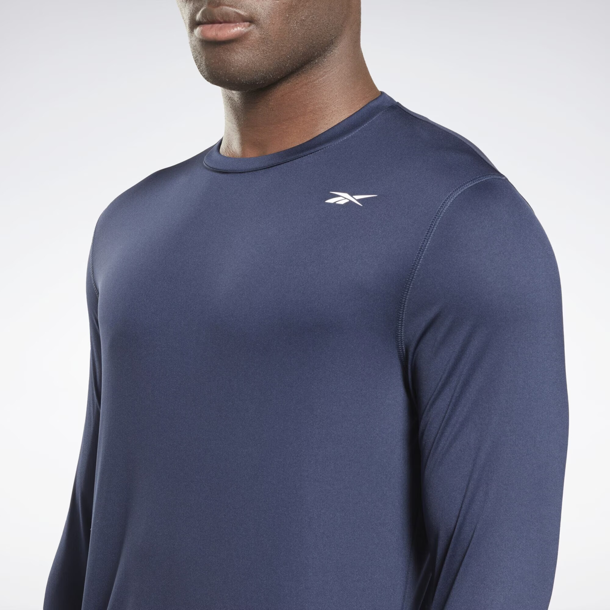 Reebok Sport Tricou funcțional bleumarin / alb - Pled.ro