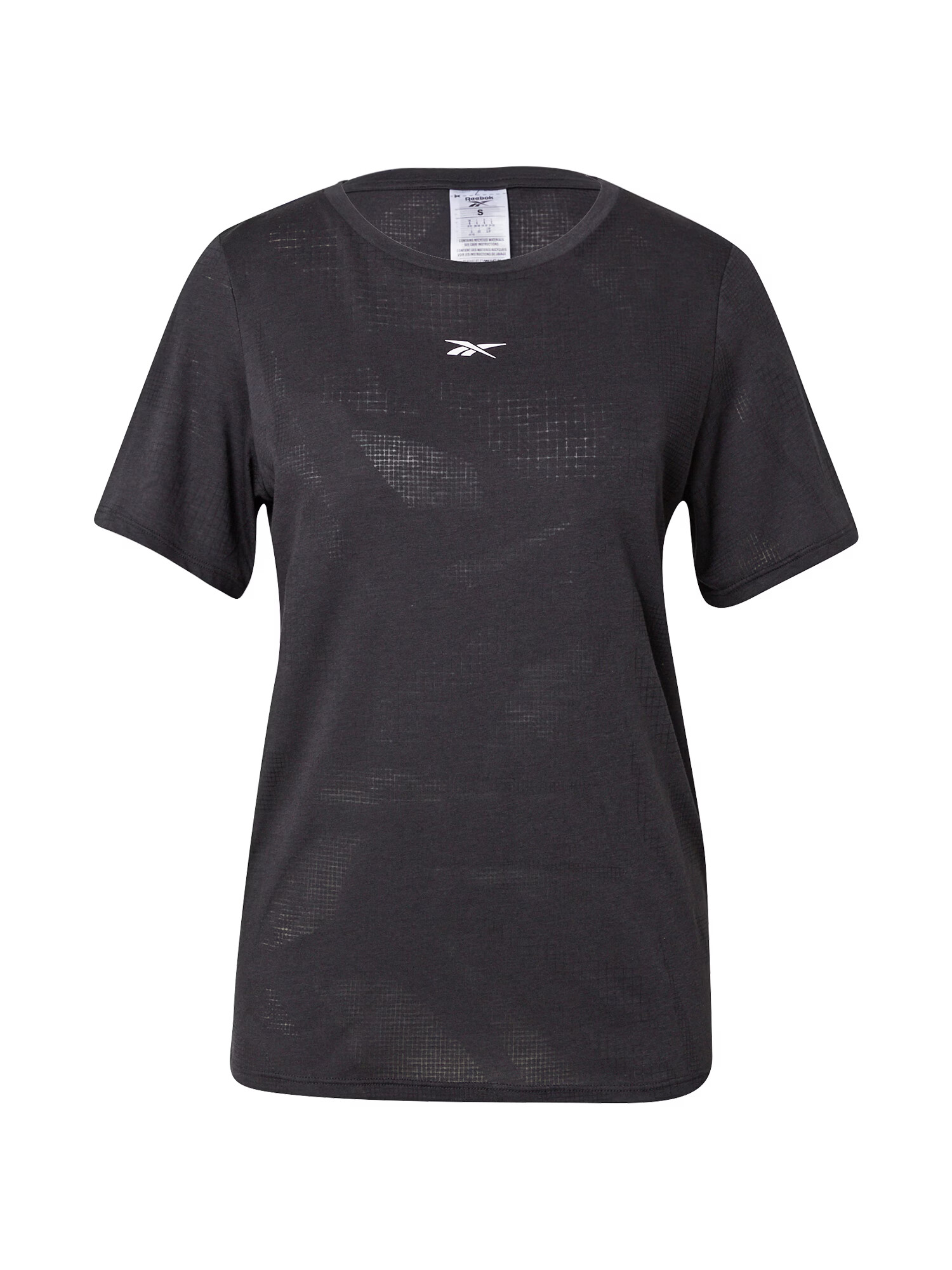 Reebok Sport Tricou funcțional 'Burnout' negru / alb - Pled.ro