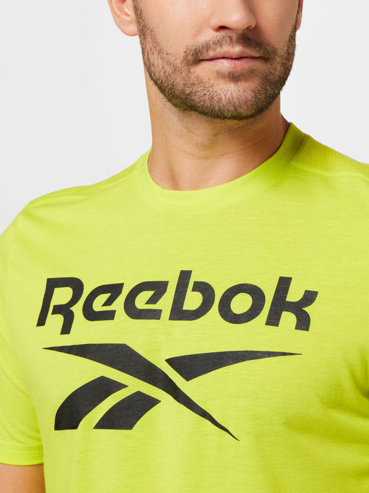 Reebok Sport Tricou funcțional galben / negru - Pled.ro