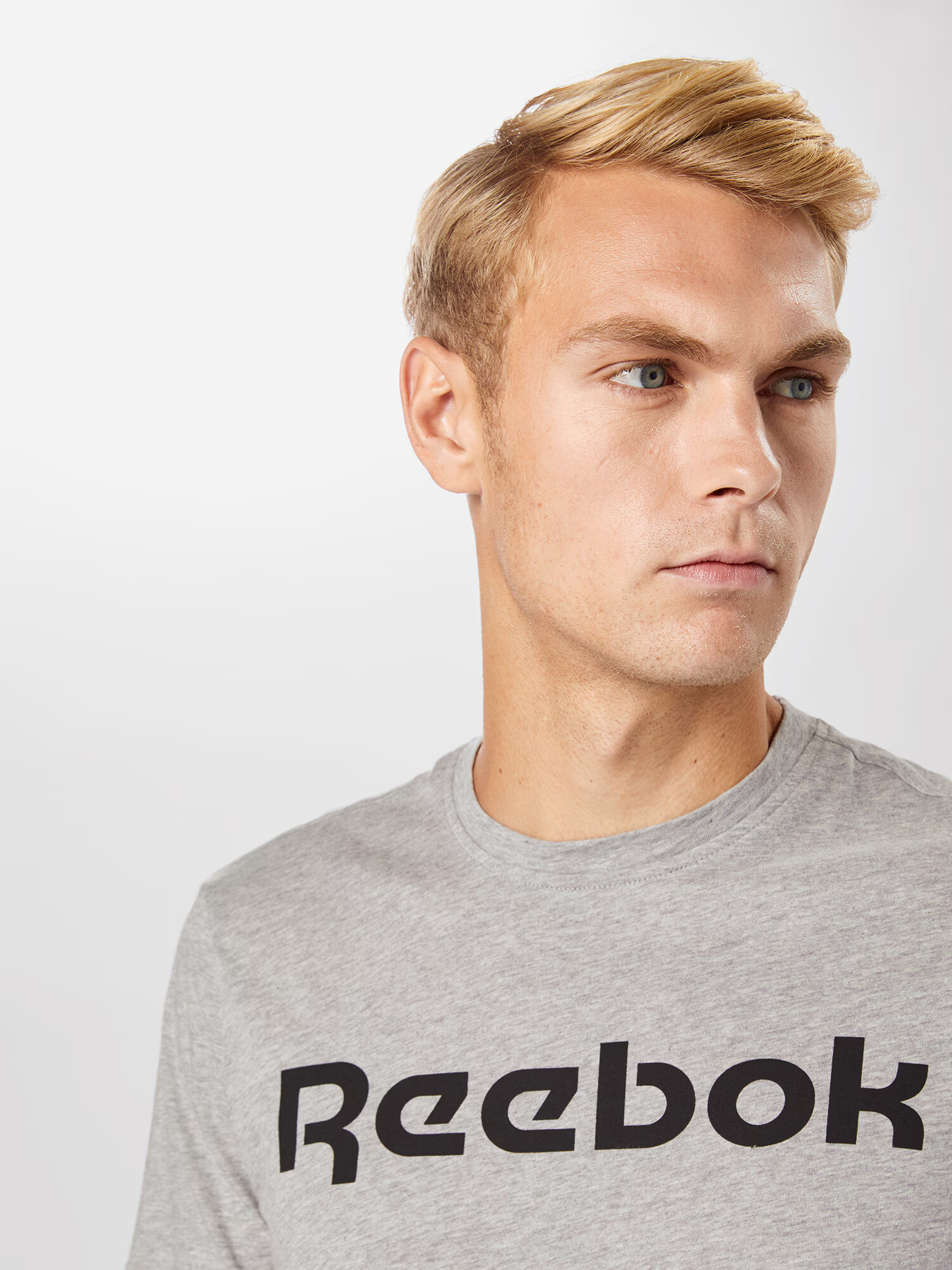 Reebok Sport Tricou funcțional gri amestecat / negru - Pled.ro