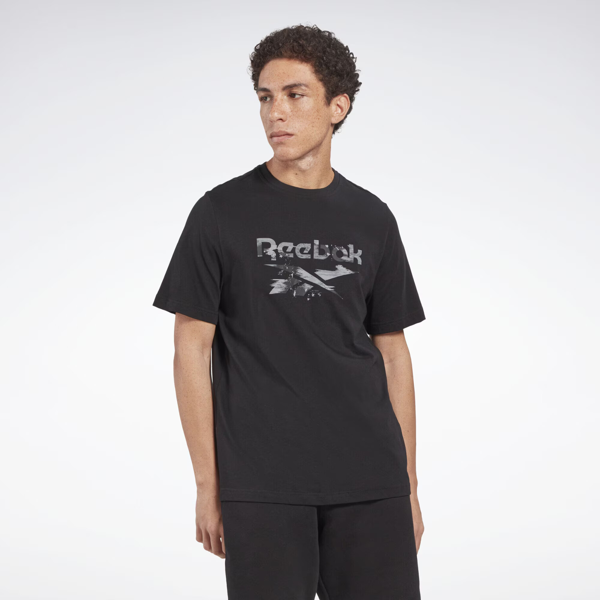 Reebok Sport Tricou funcțional ' Identity Modern Camo ' gri / gri deschis / negru - Pled.ro