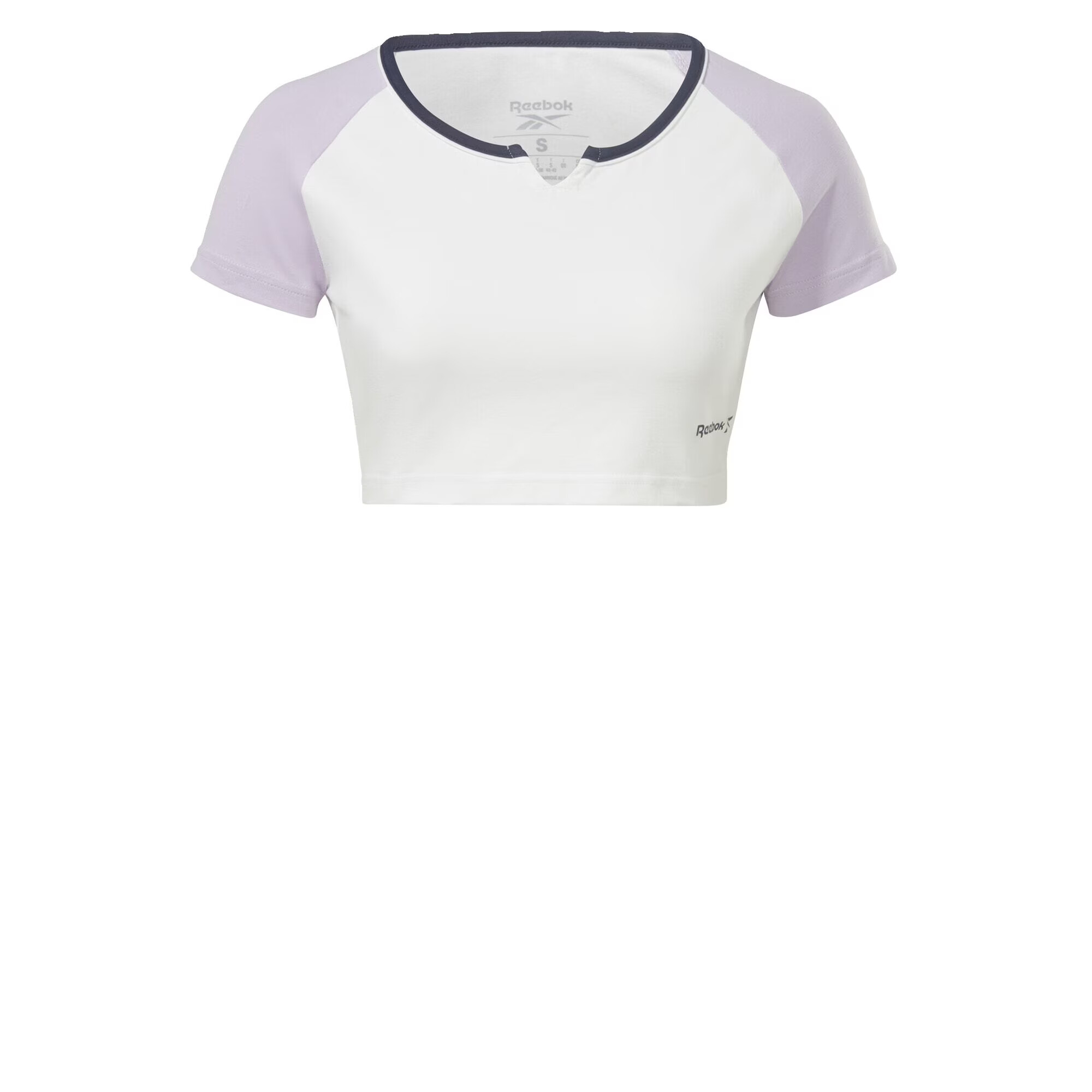 Reebok Sport Tricou funcțional mov pastel / mov închis / alb - Pled.ro