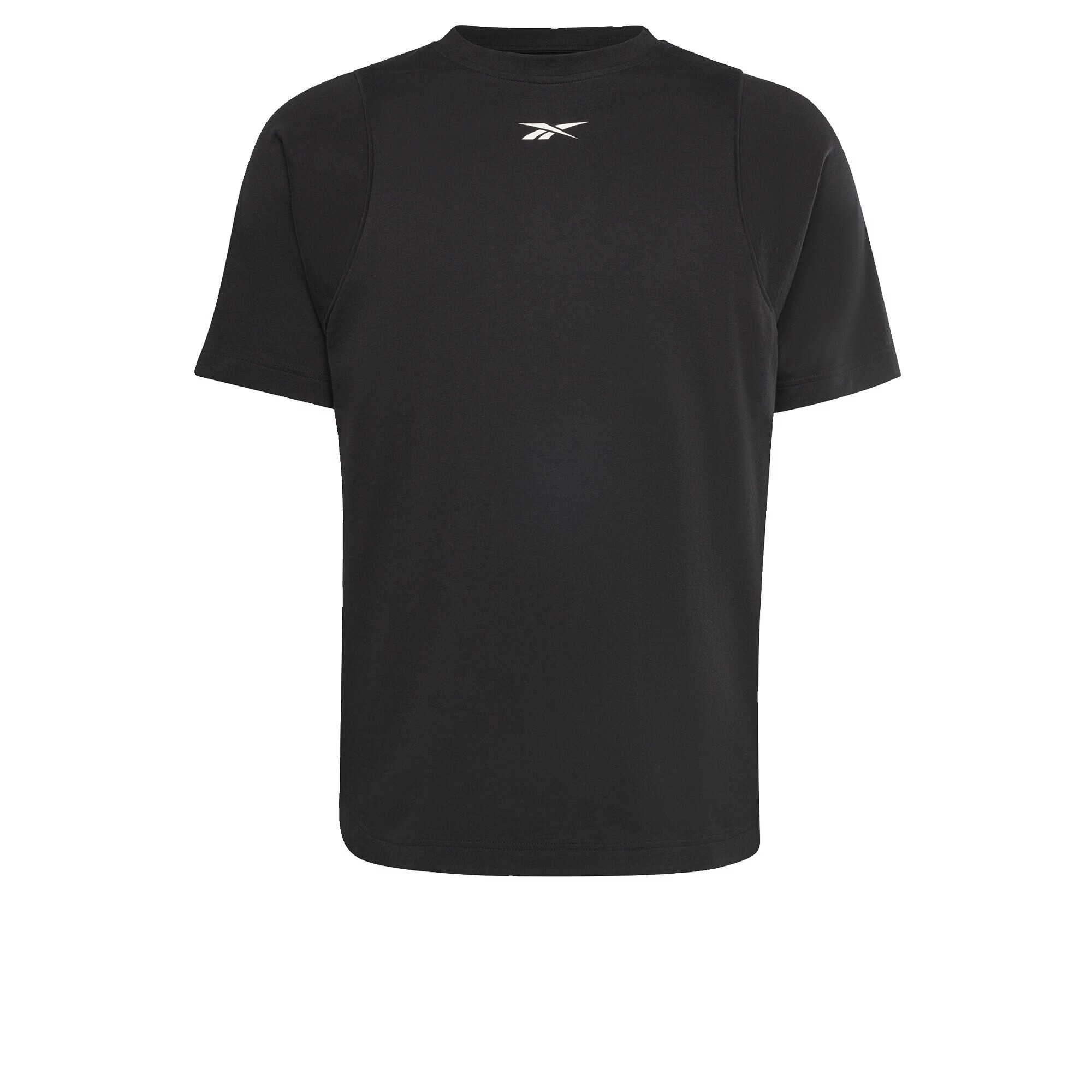 Reebok Sport Tricou funcțional negru / alb - Pled.ro