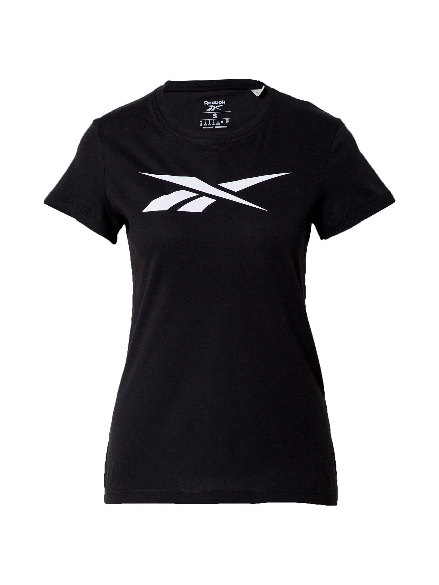 Reebok Sport Tricou funcțional negru / alb - Pled.ro