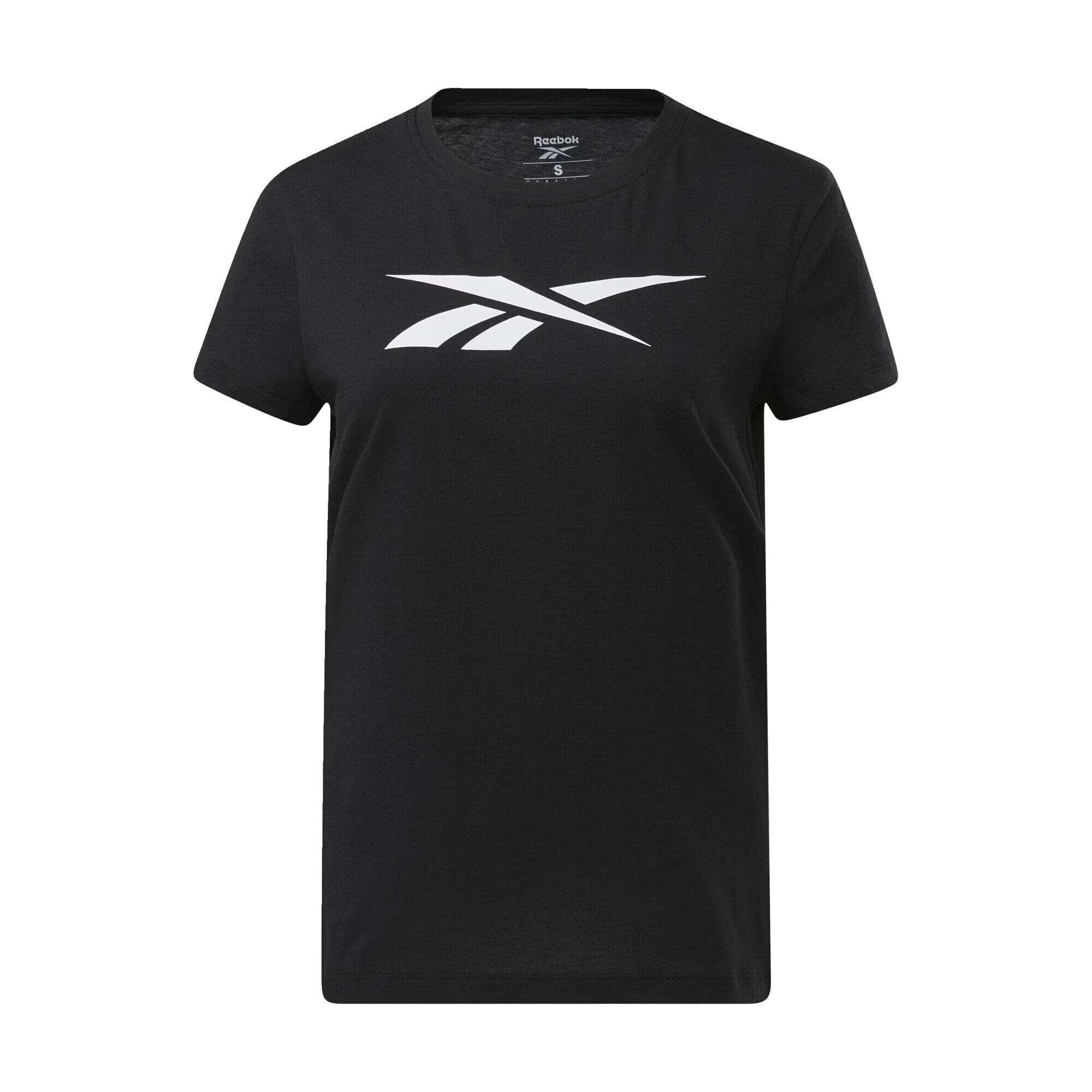 Reebok Sport Tricou funcțional negru / alb - Pled.ro