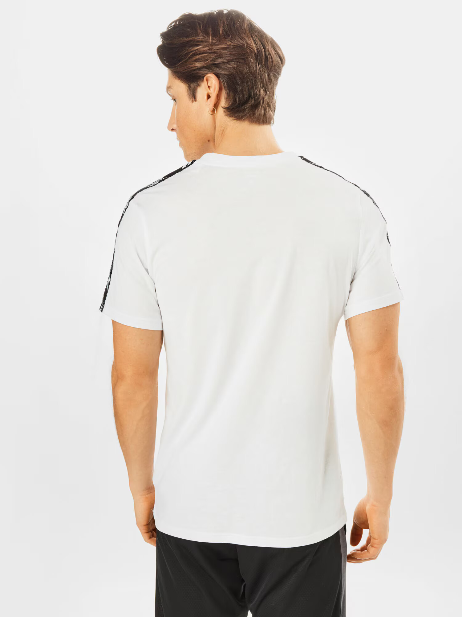 Reebok Sport Tricou funcțional negru / alb - Pled.ro