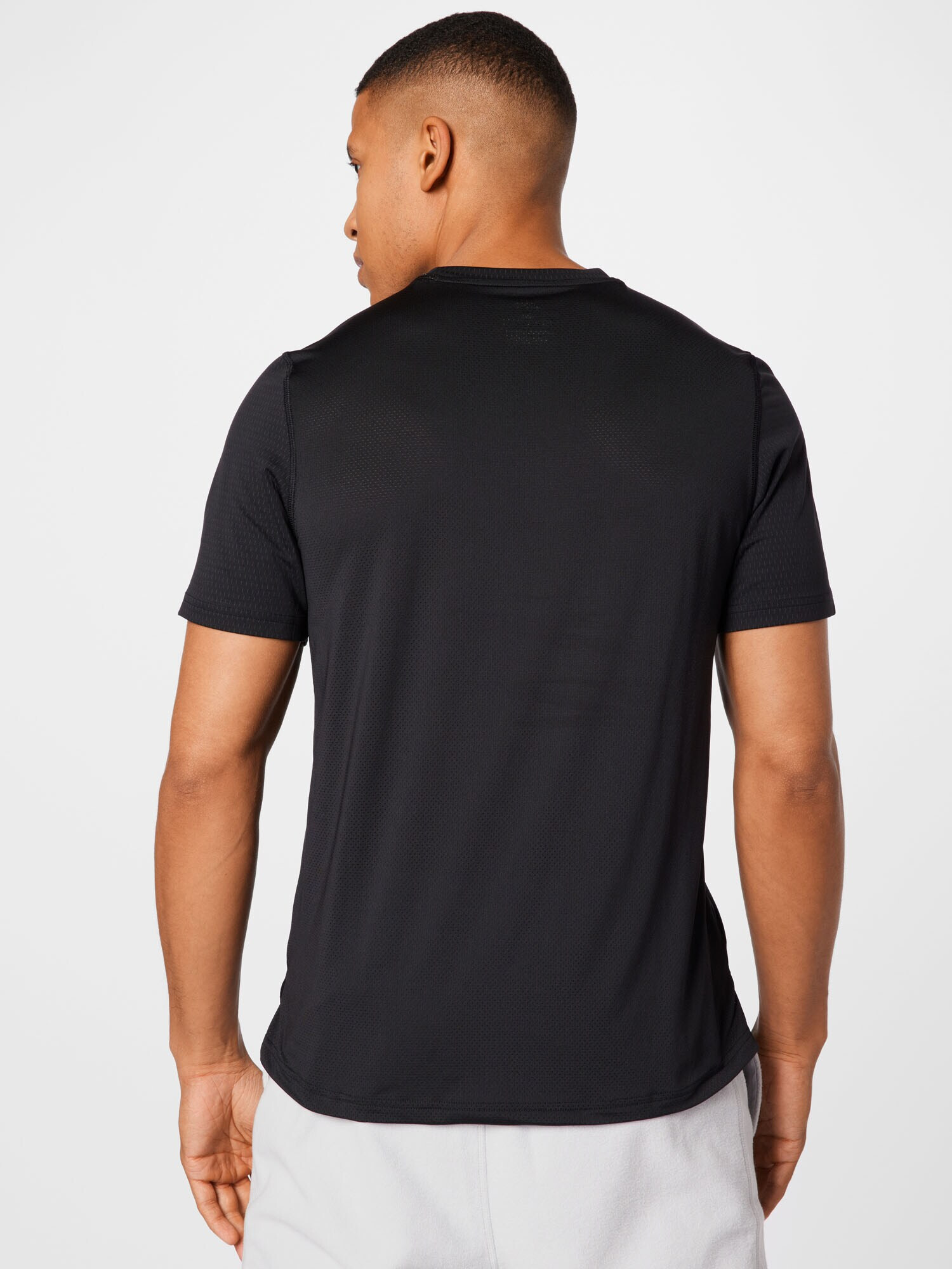 Reebok Sport Tricou funcțional negru / alb - Pled.ro