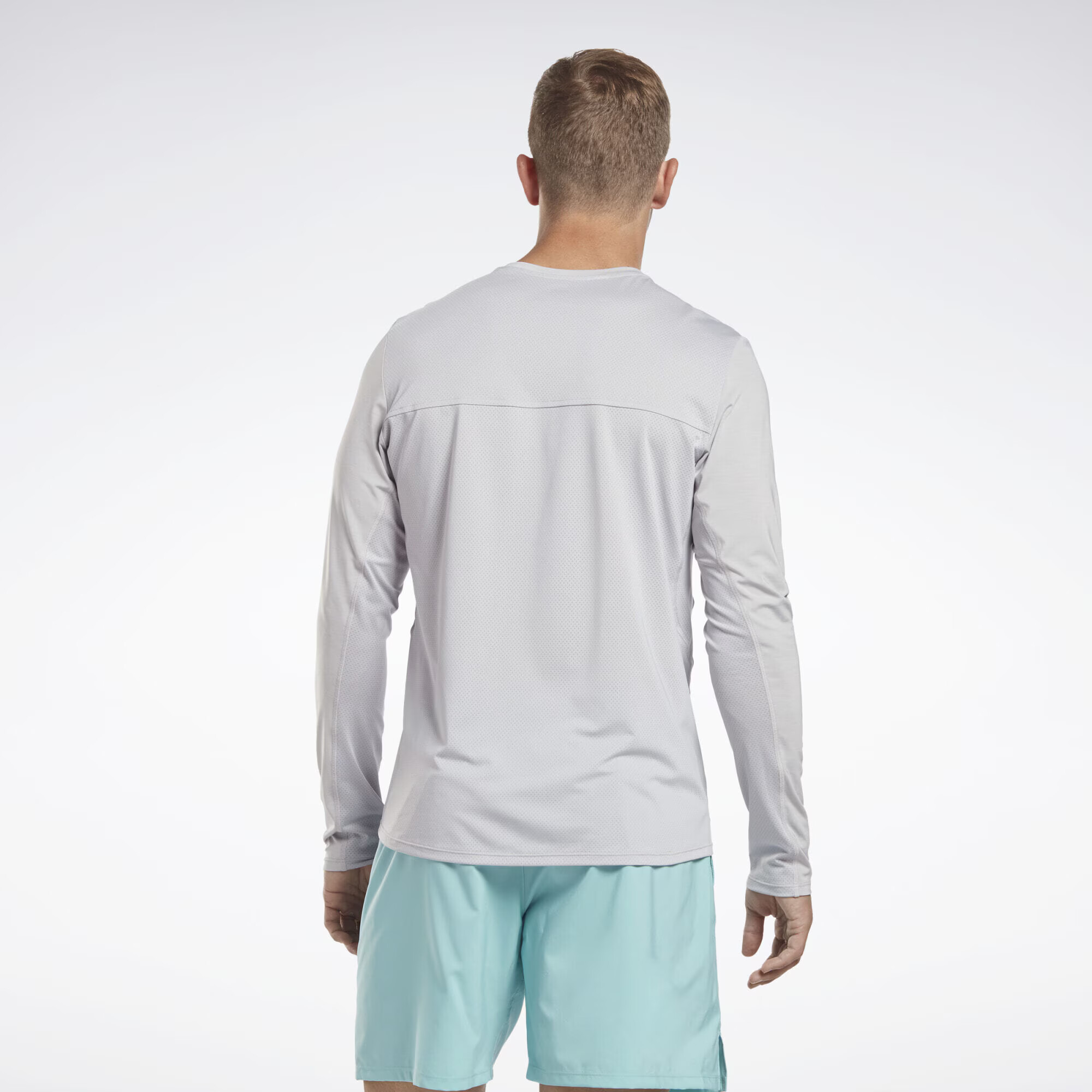 Reebok Sport Tricou funcțional turcoaz / albastru închis / gri - Pled.ro