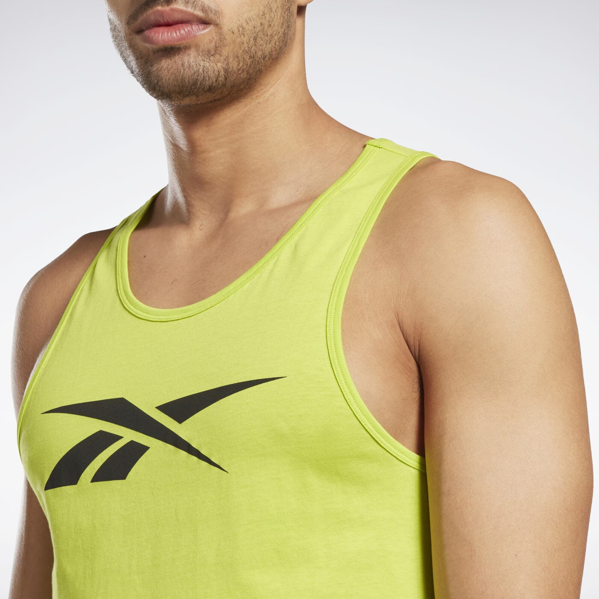 Reebok Sport Tricou funcțional 'Vector' galben citron / negru - Pled.ro