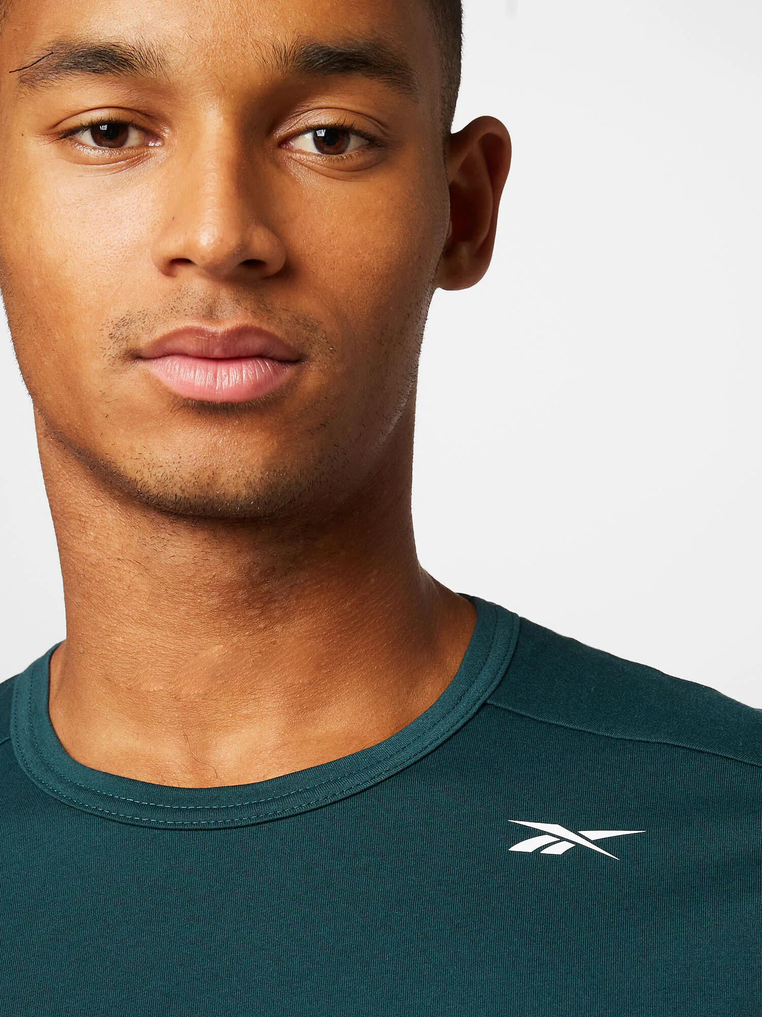 Reebok Sport Tricou funcțional verde pin / alb - Pled.ro