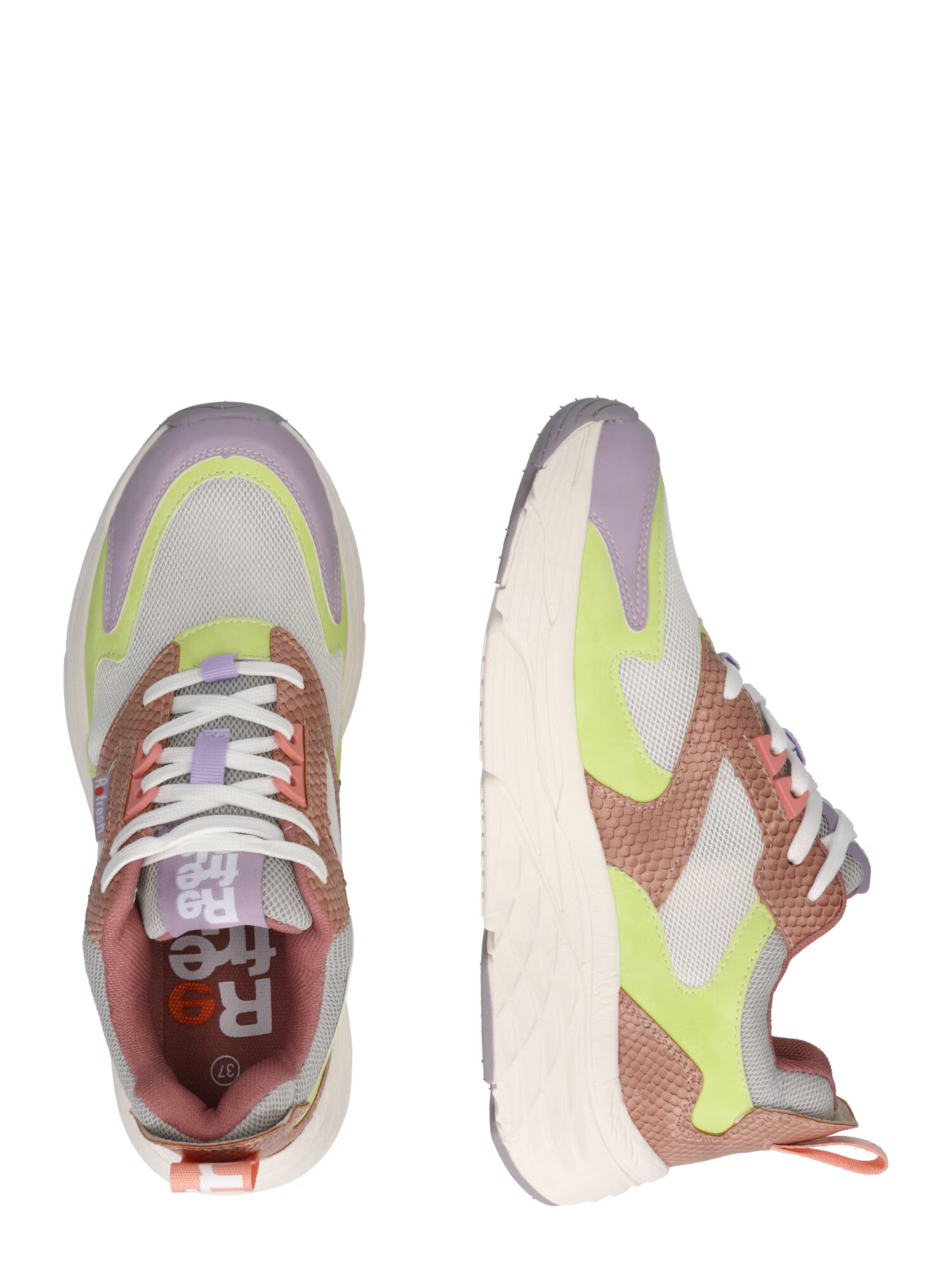 Refresh Sneaker low galben / lila / roz pal / alb - Pled.ro