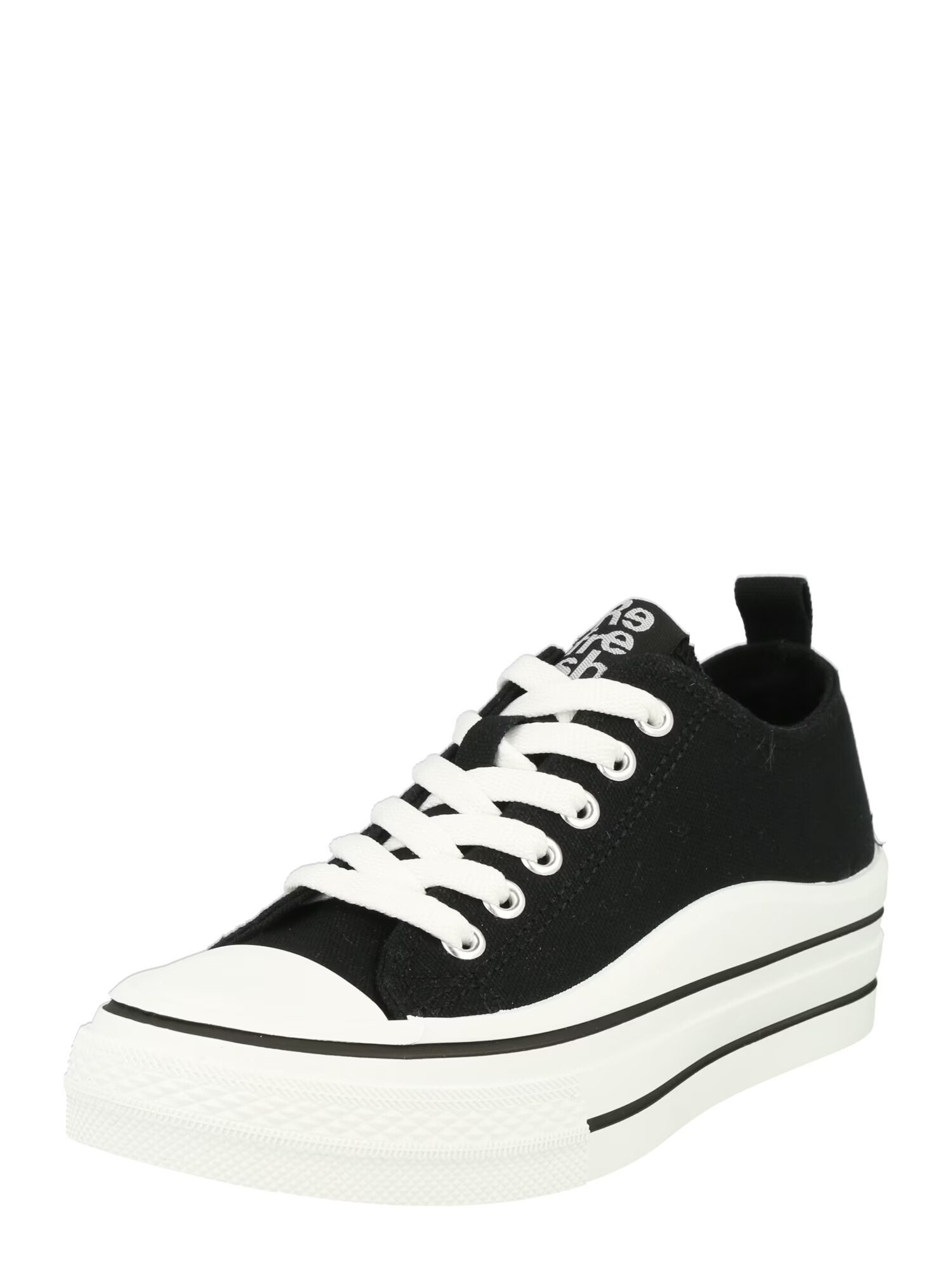 Refresh Sneaker low negru / alb - Pled.ro