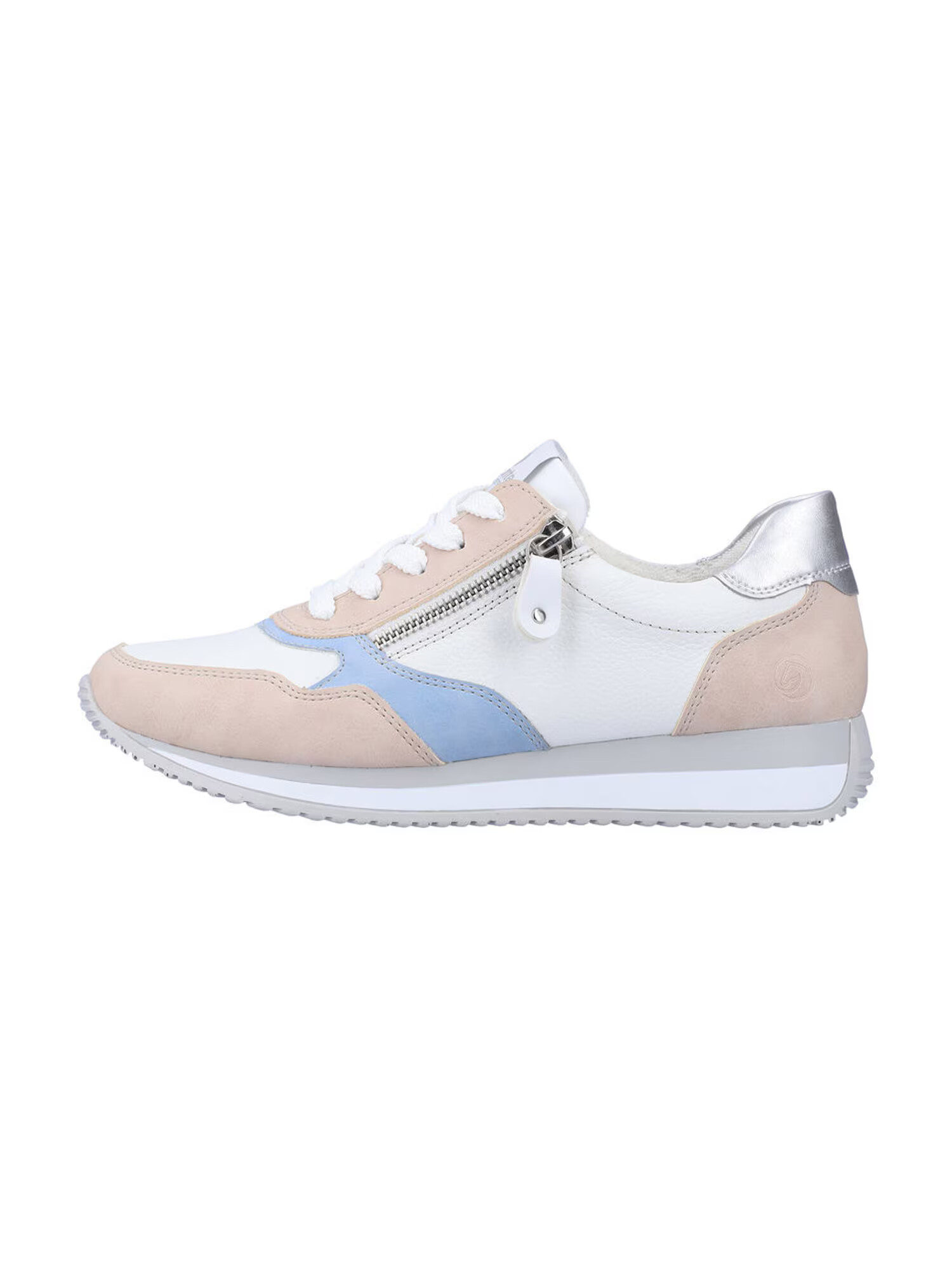 REMONTE Sneaker low albastru deschis / roz pal / argintiu / alb - Pled.ro