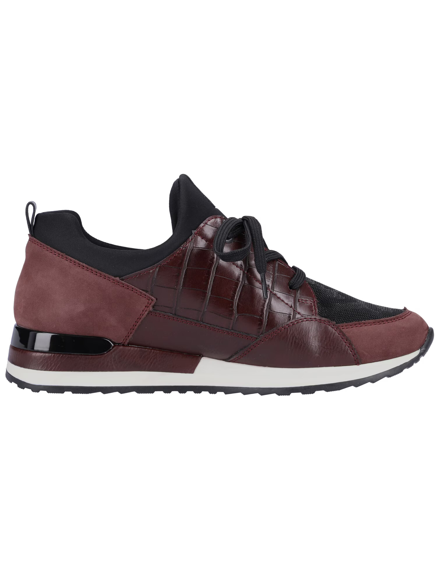 REMONTE Sneaker low roșu vin / negru - Pled.ro