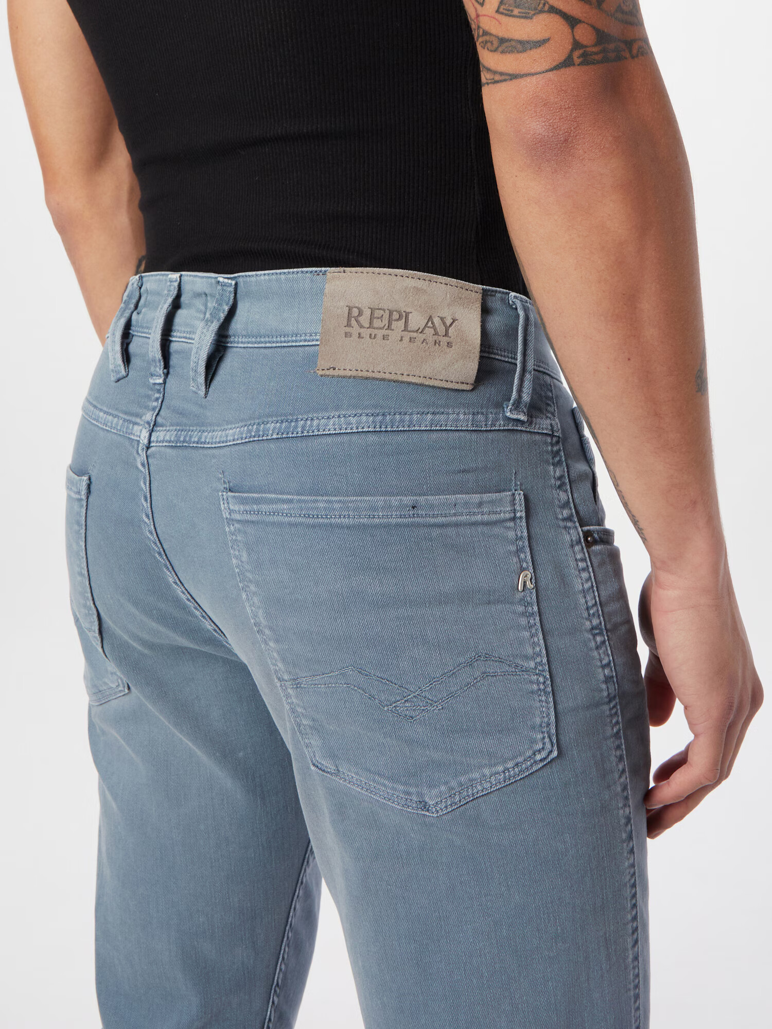 REPLAY Jeans albastru denim - Pled.ro