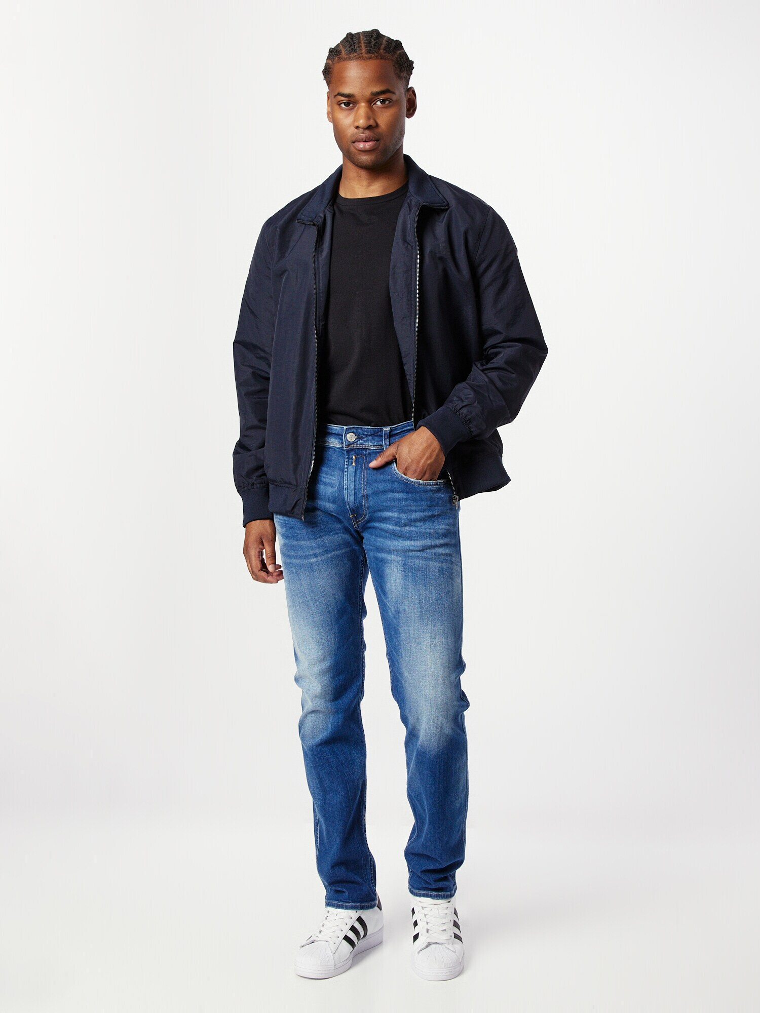 REPLAY Jeans albastru denim - Pled.ro