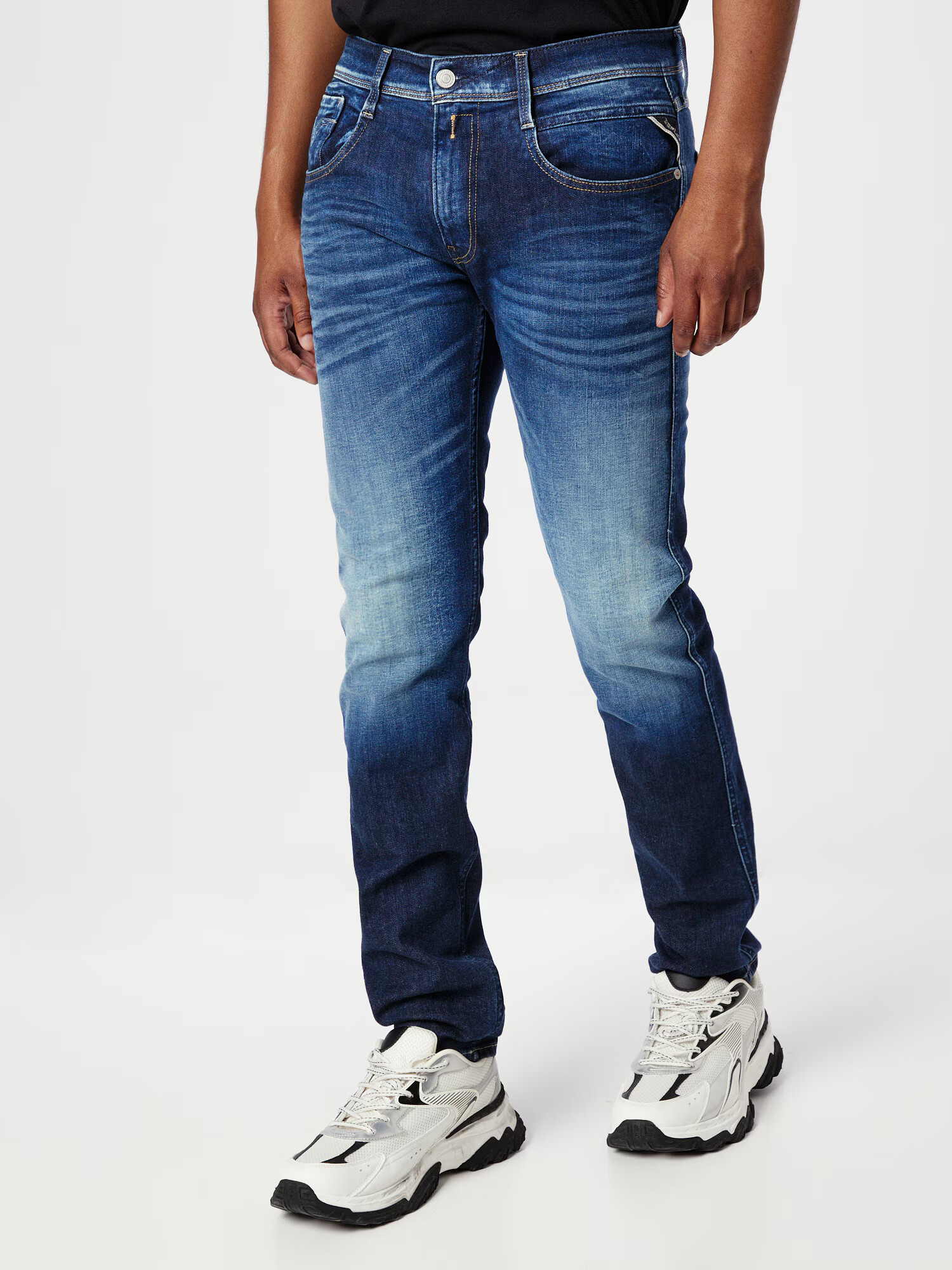 REPLAY Jeans albastru închis - Pled.ro