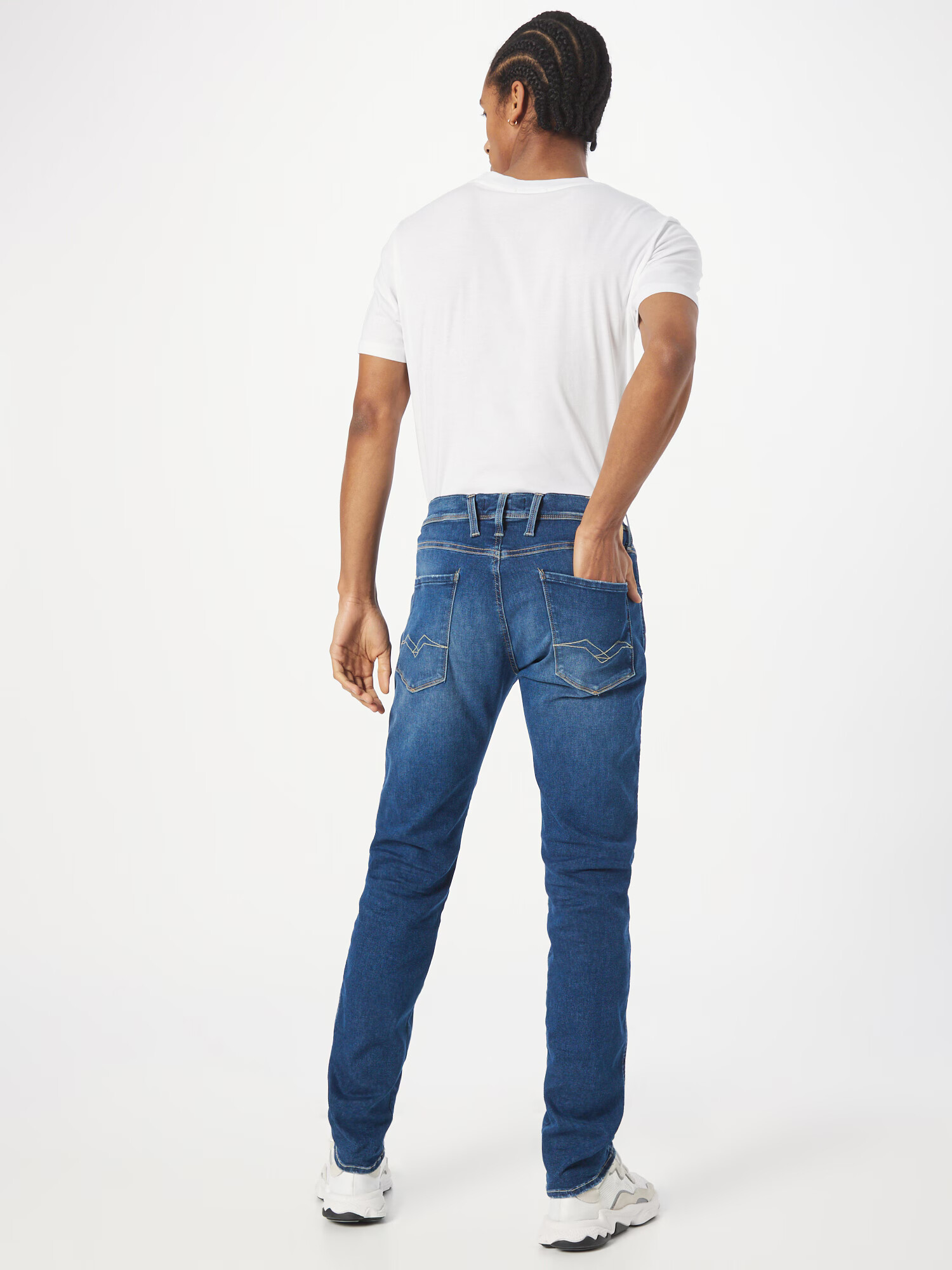 REPLAY Jeans 'Anbass' albastru denim - Pled.ro